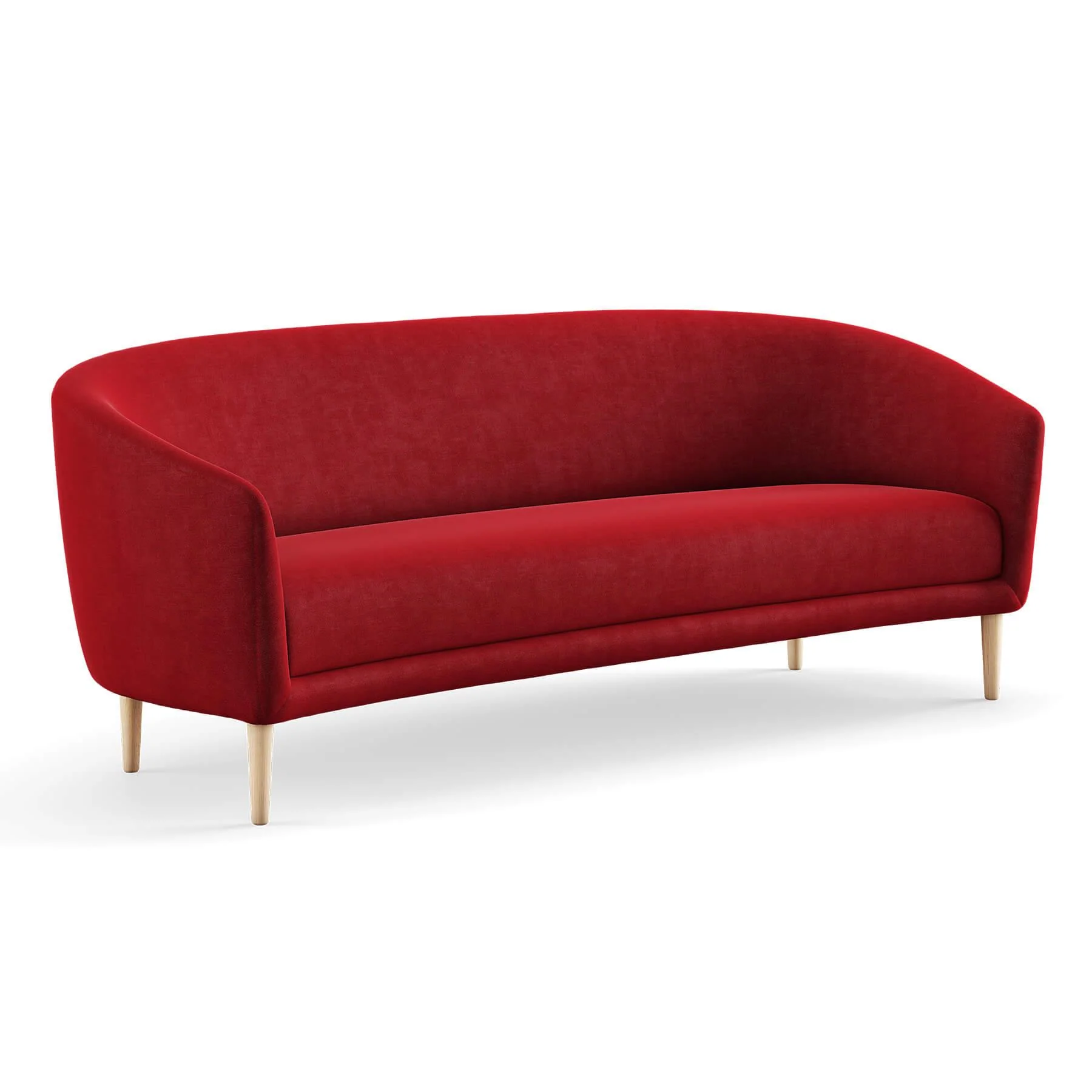 Finn Juhl The Little Mother 3 Seater Sofa in Clear Oiled Oak - Image 34