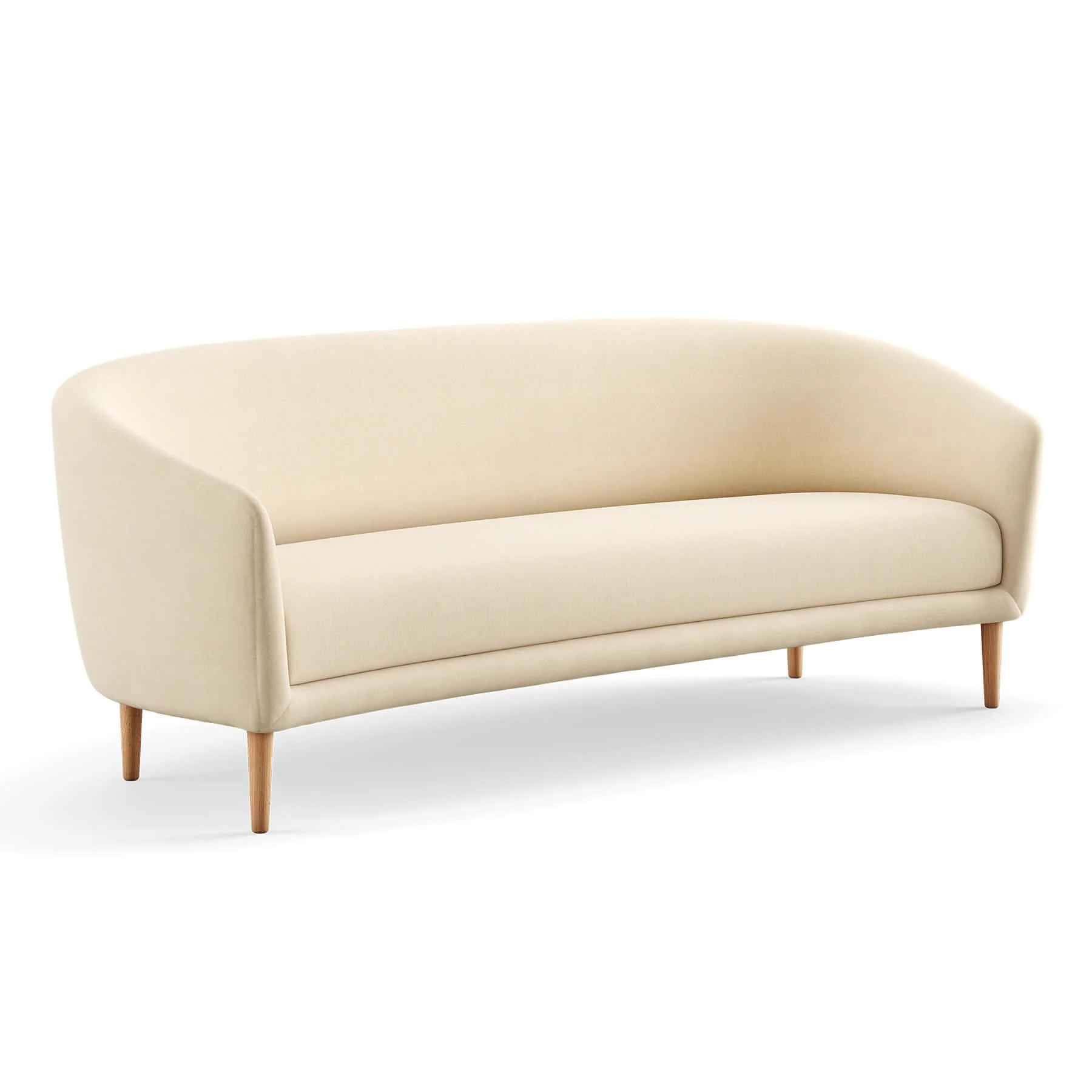 Finn Juhl The Little Mother 3 Seater Sofa in Dark Oiled Oak - Image 24