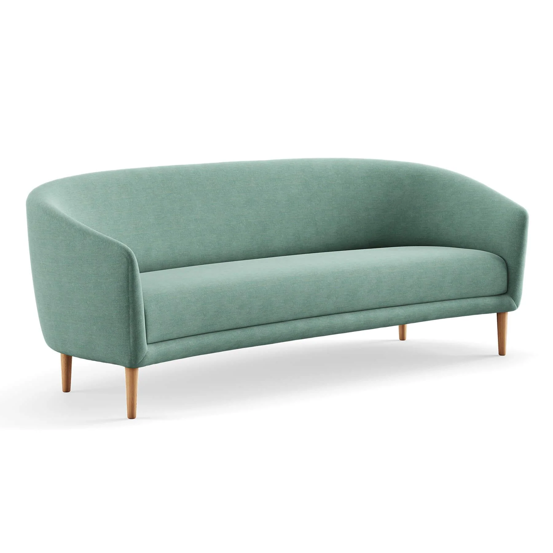 Finn Juhl The Little Mother 3 Seater Sofa in Dark Oiled Oak - Image 26