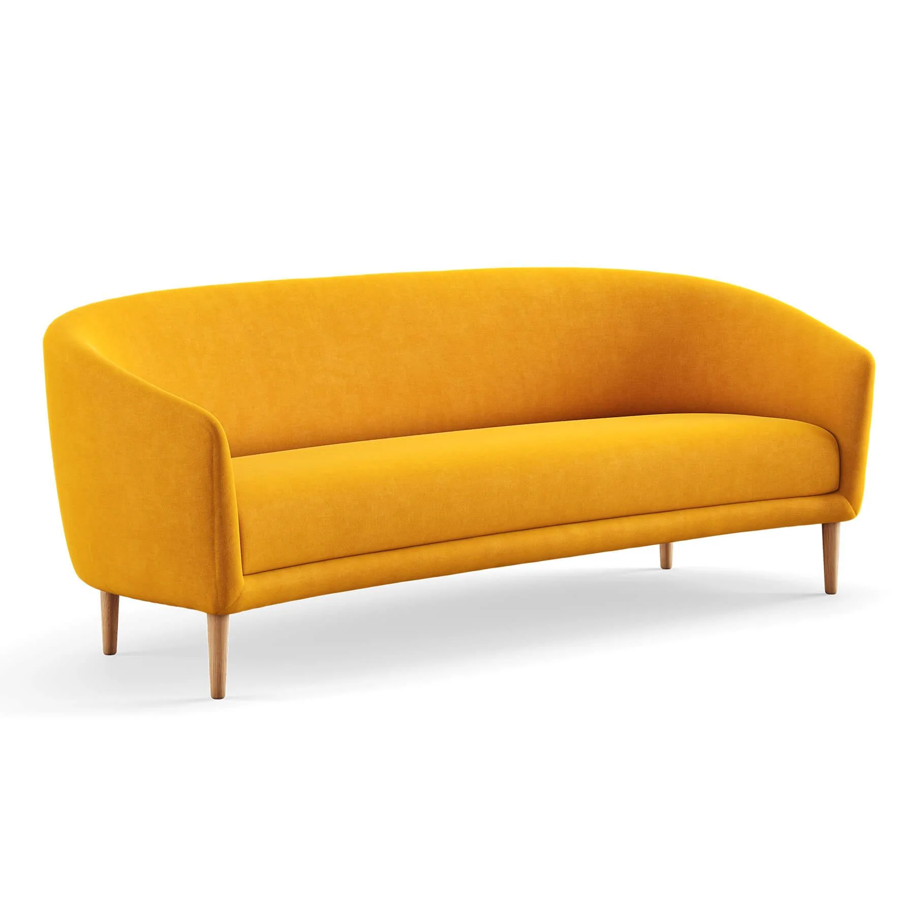 Finn Juhl The Little Mother 3 Seater Sofa in Dark Oiled Oak - Image 39
