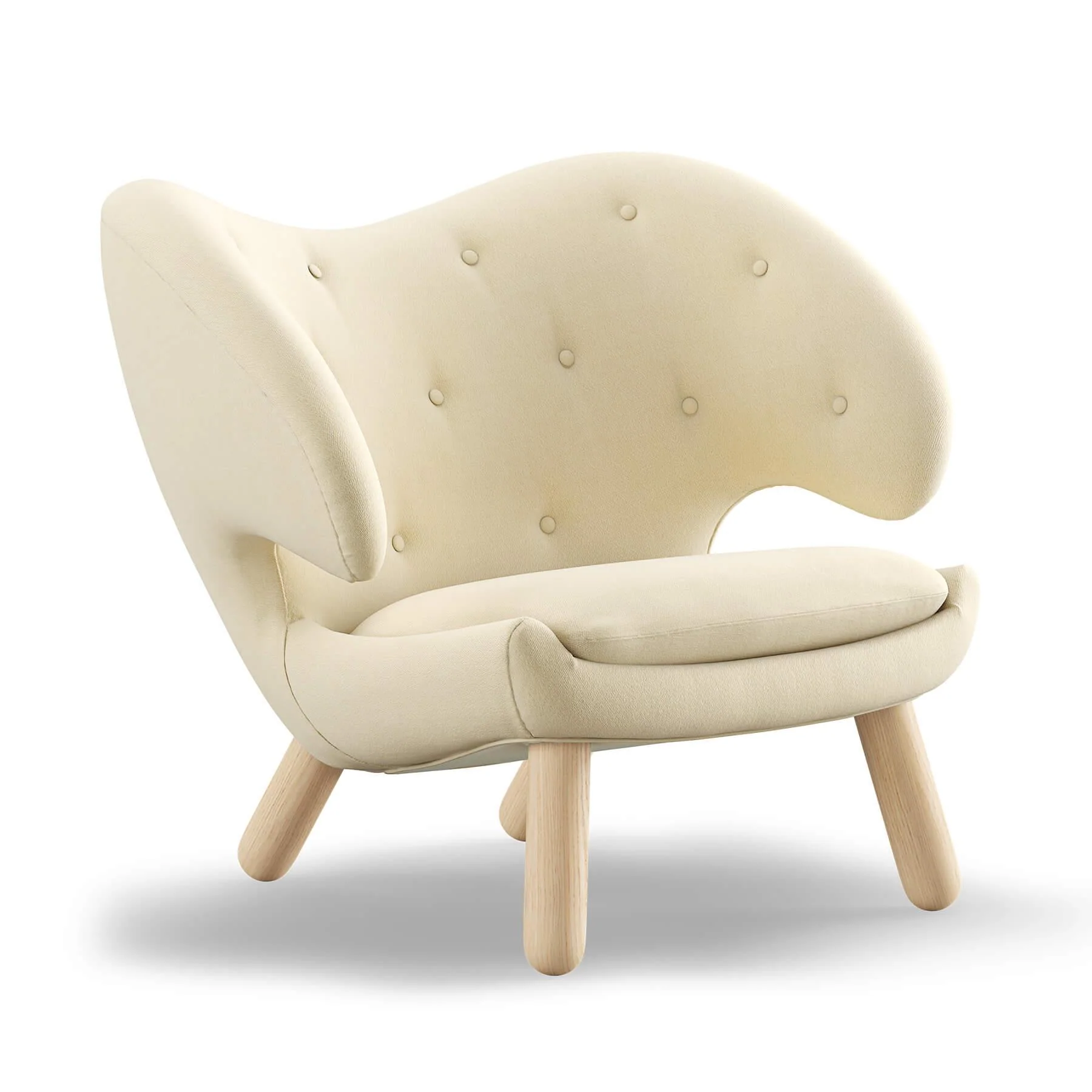 Finn Juhl The Pelican Chair in Dark Oiled Oak - Image 13