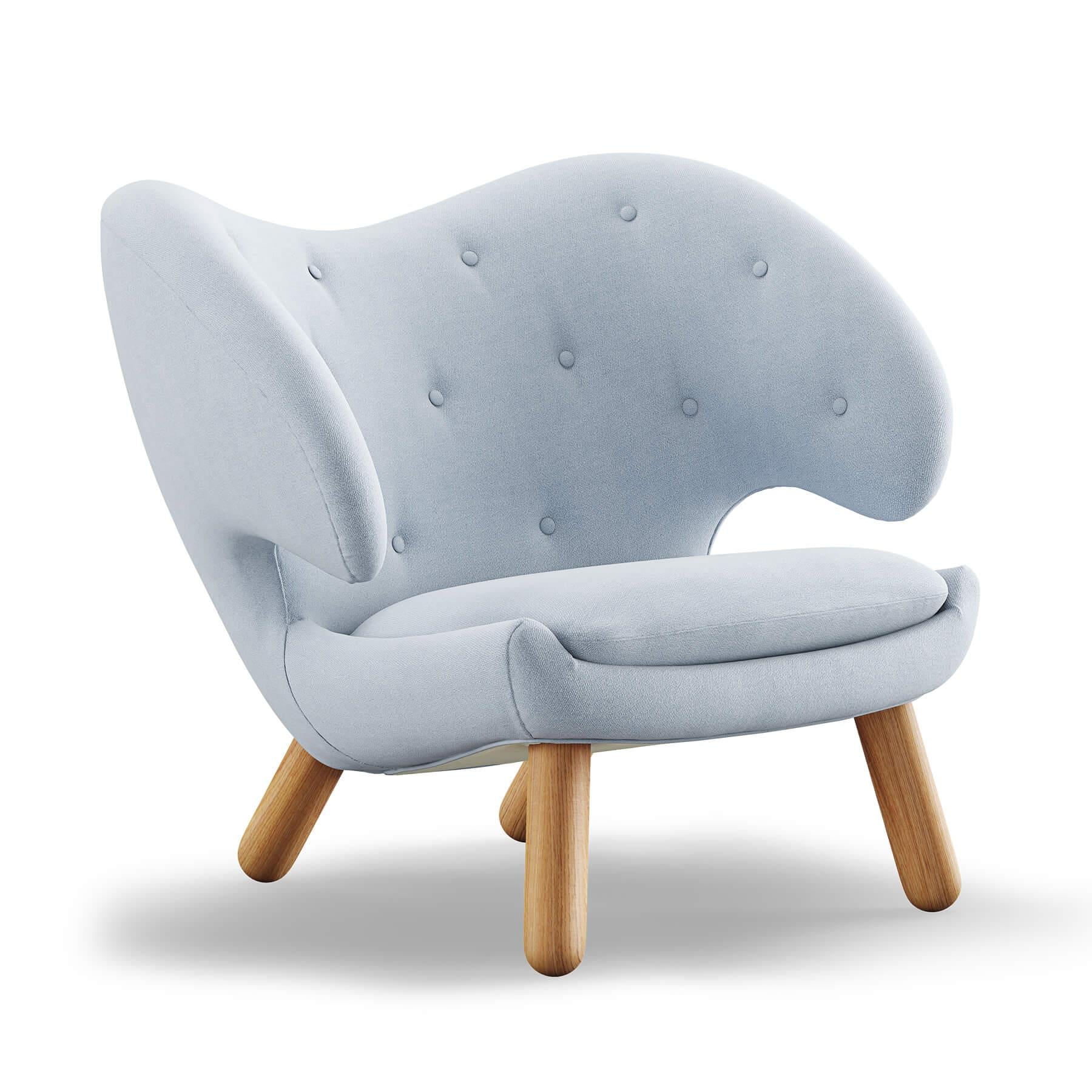 Finn Juhl The Pelican Chair in Dark Oiled Oak - Image 40