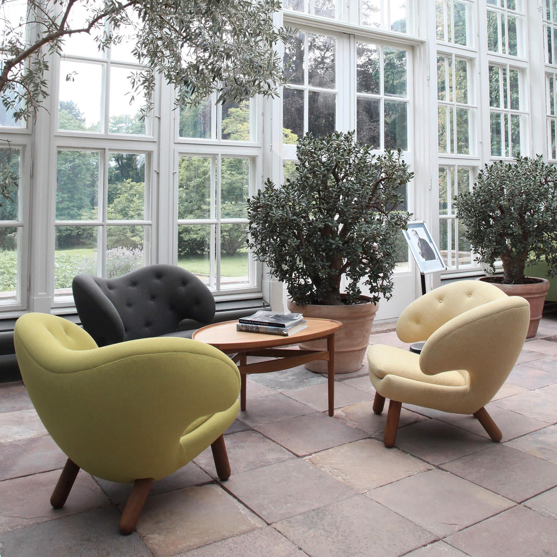 Finn Juhl The Pelican Chair in Walnut - Image 2
