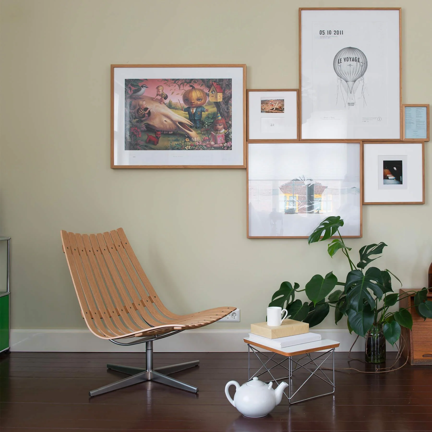 Fjordfiesta Scandia Nett Swivel Lounge Chair - Image 4