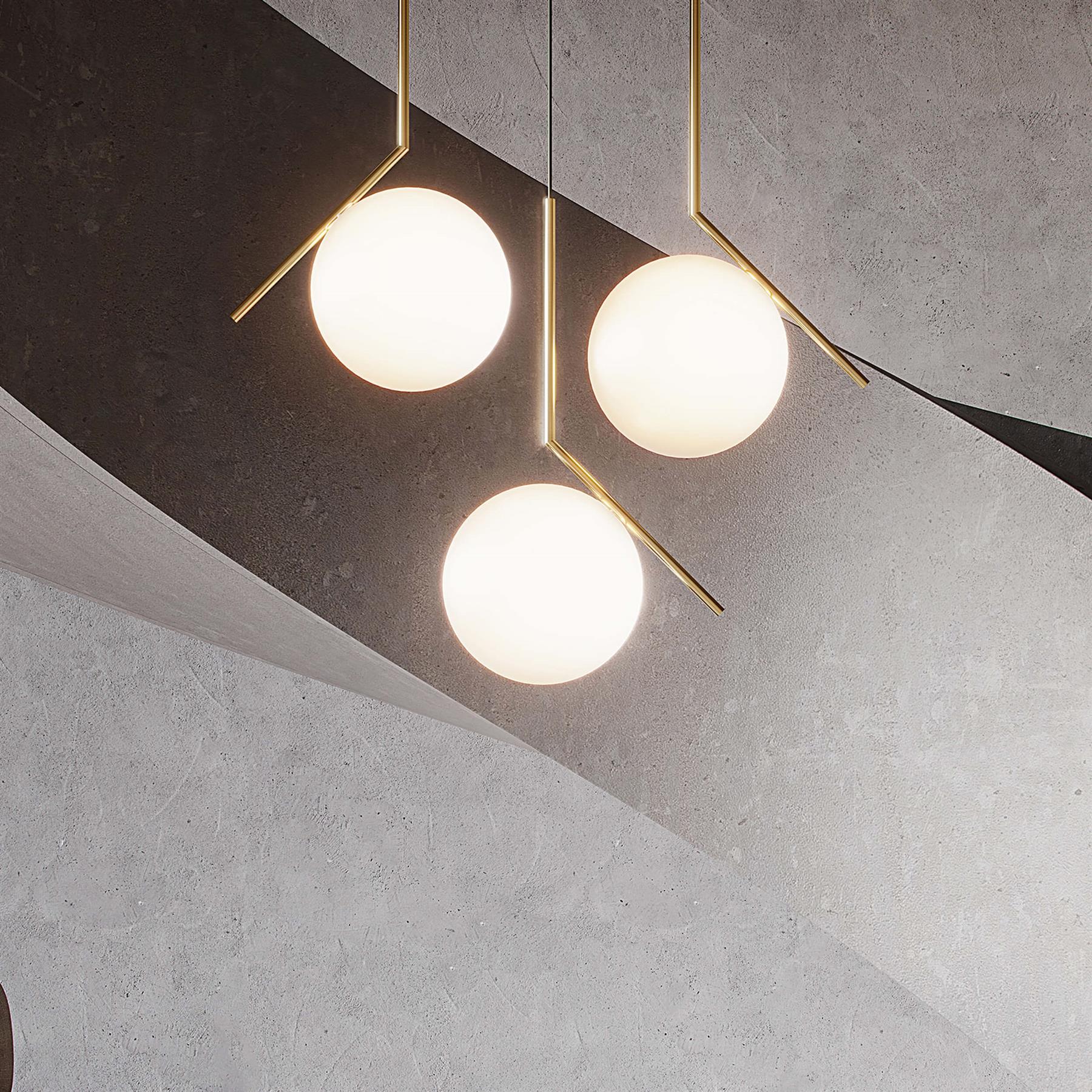 Flos IC 10 Anniversary Pendant Light - 24K Gold Plated - Image 4