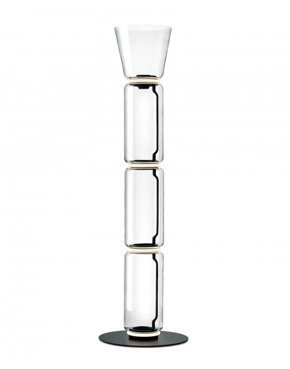 Flos Noctambule Floor Lamp - High Cylinder & Cone Or Bowl - Image 5