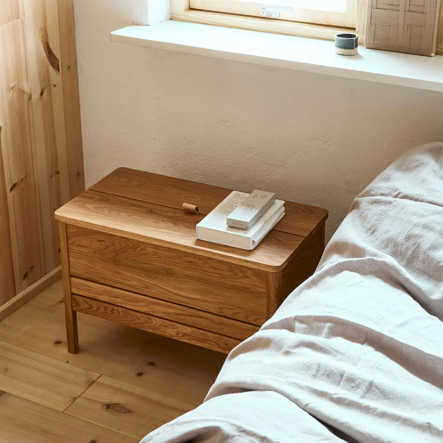 Form & Refine A Line Storage Bench 68 - Image 3