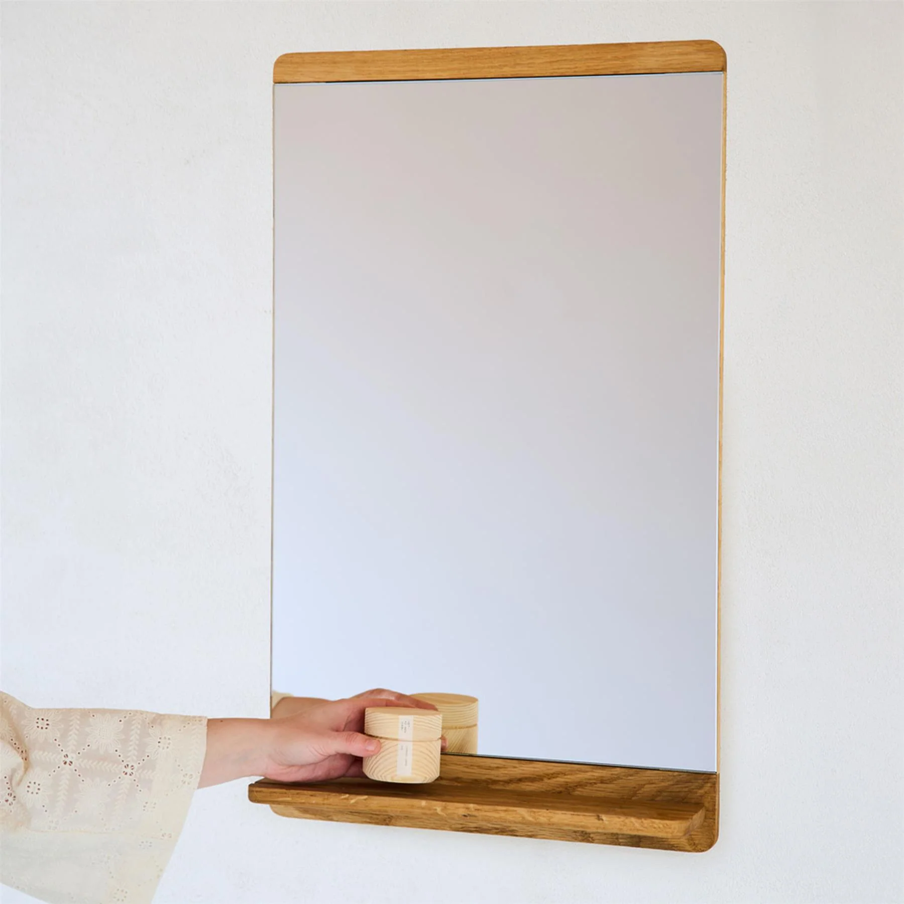 Form & Refine Rim Wall Mirror - Image 3