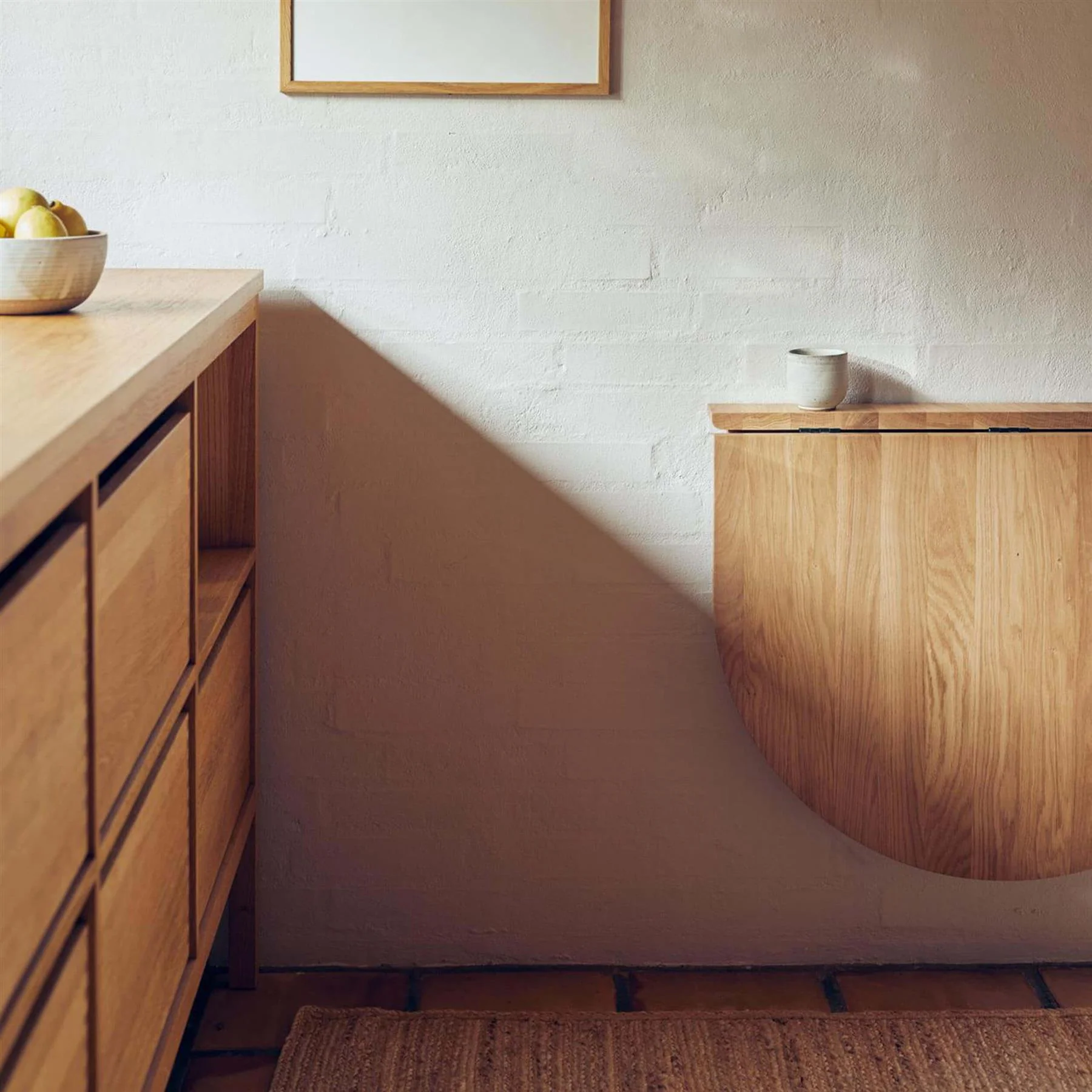 Form & Refine Trefoil Folding Wall Table - Image 3