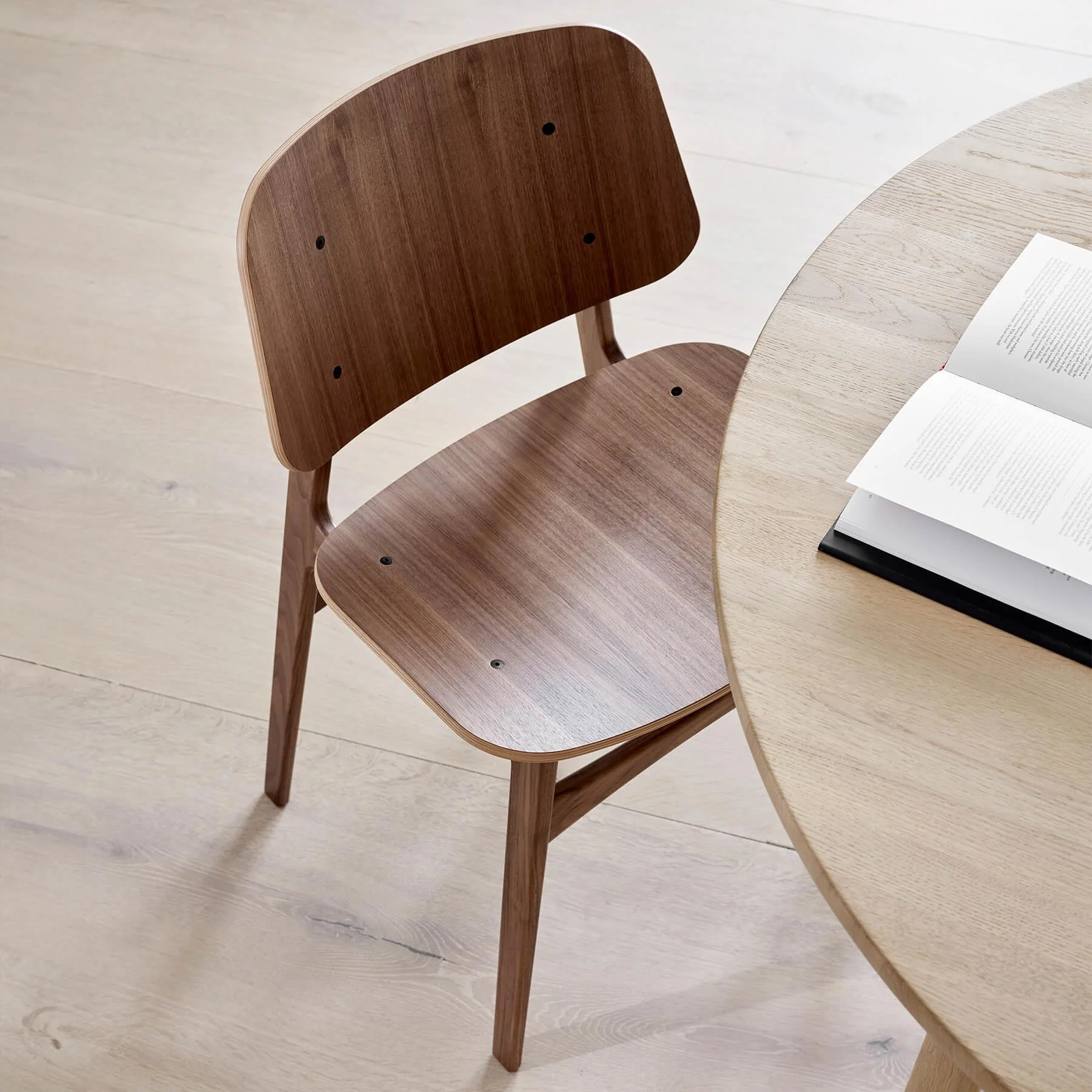 Frederica Soborg Wood Base Chair - Image 4