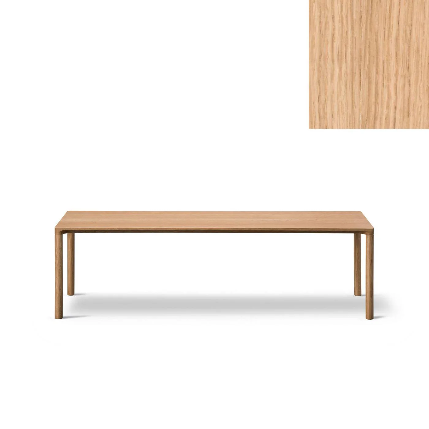 Fredericia Piloti Rectangular Coffee Table - Image 16