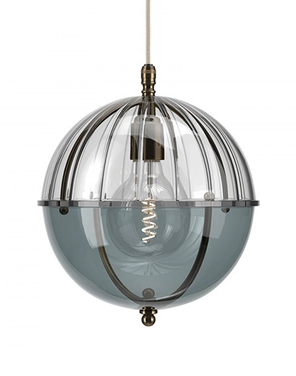Fritz Fryer Grafton Globe Pendant Light - Image 8