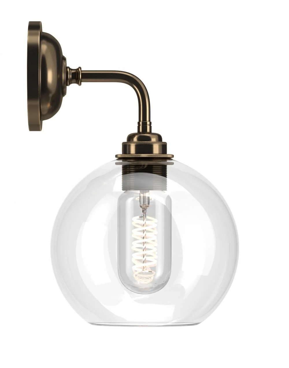 Fritz Fryer Hereford Globe Wall Light