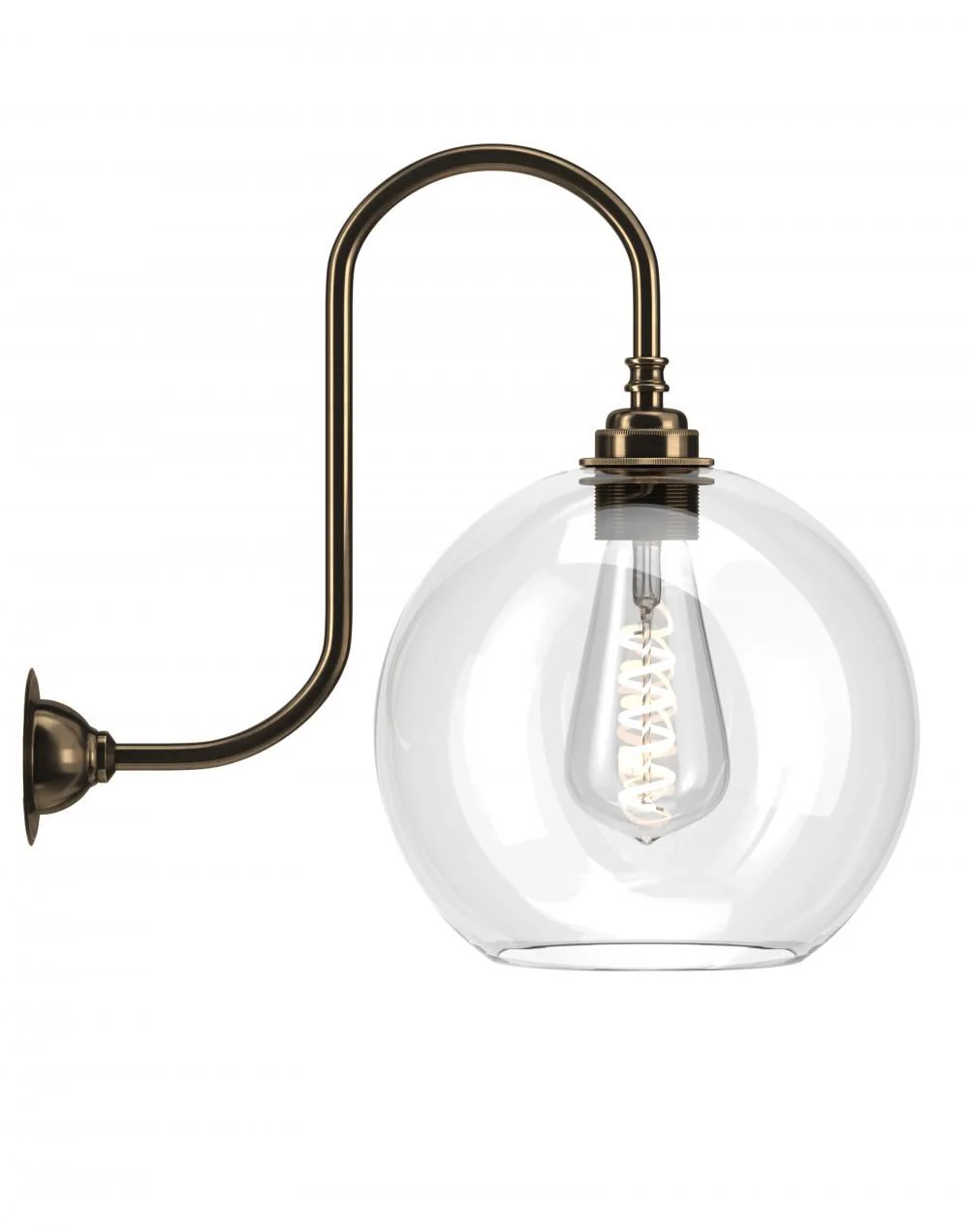 Fritz Fryer Hereford Swan Neck Wall Light - Image 17