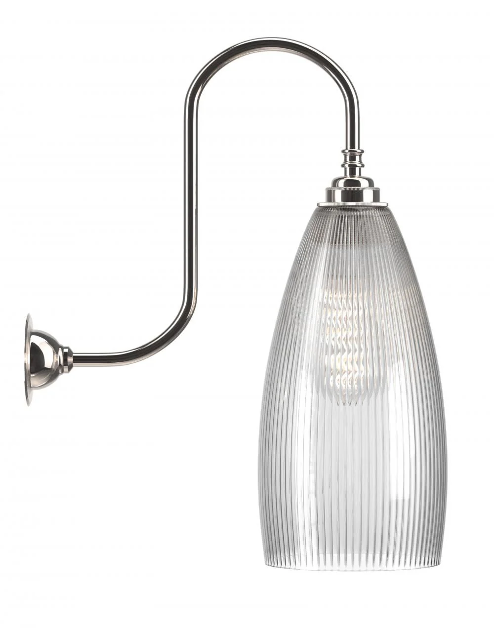 Fritz Fryer Upton Swan Neck Wall Light - Image 21