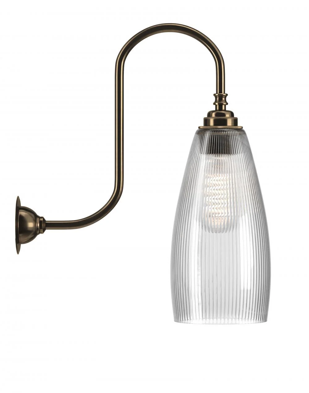 Fritz Fryer Upton Swan Neck Wall Light - Image 22