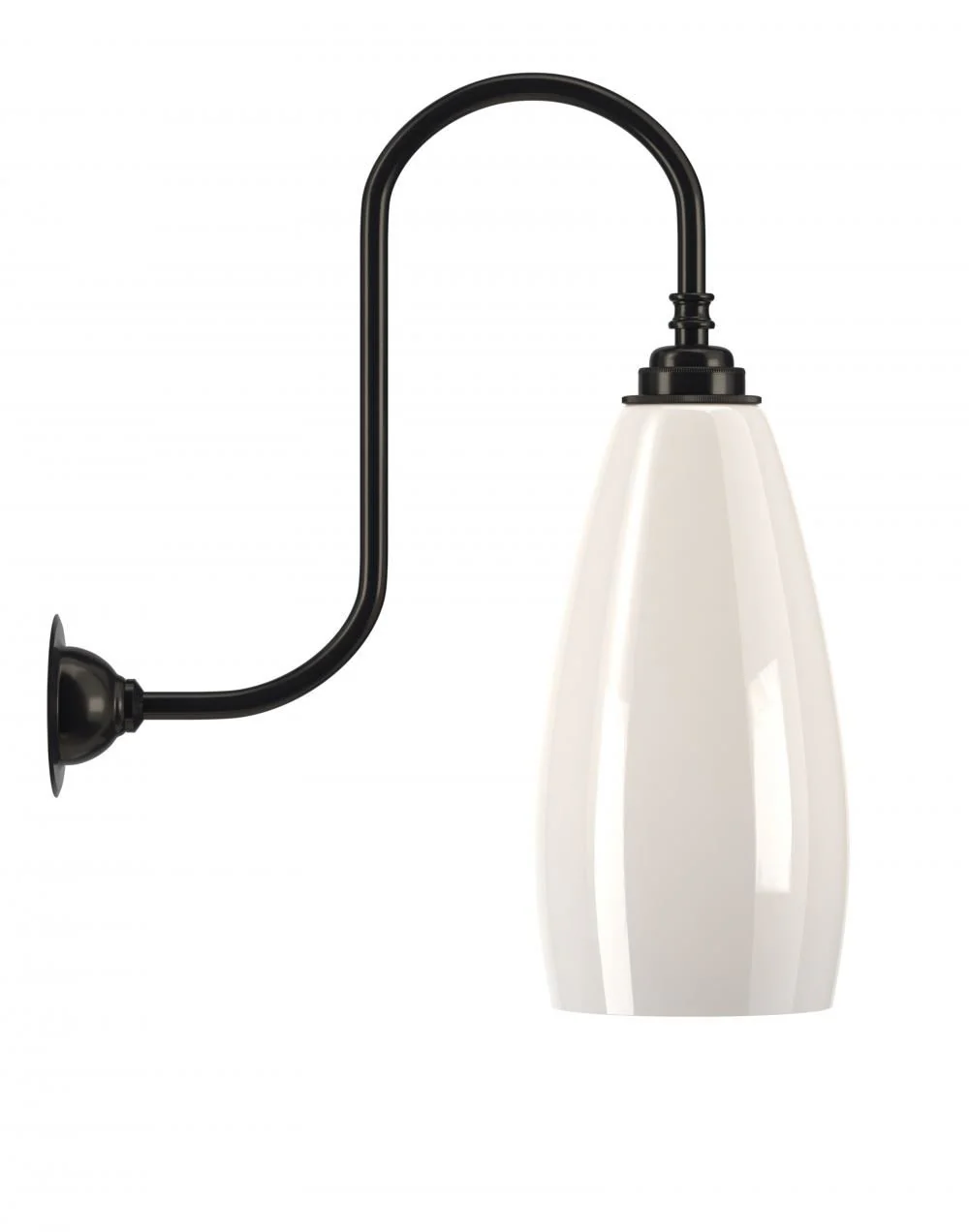 Fritz Fryer Upton Swan Neck Wall Light - Image 36