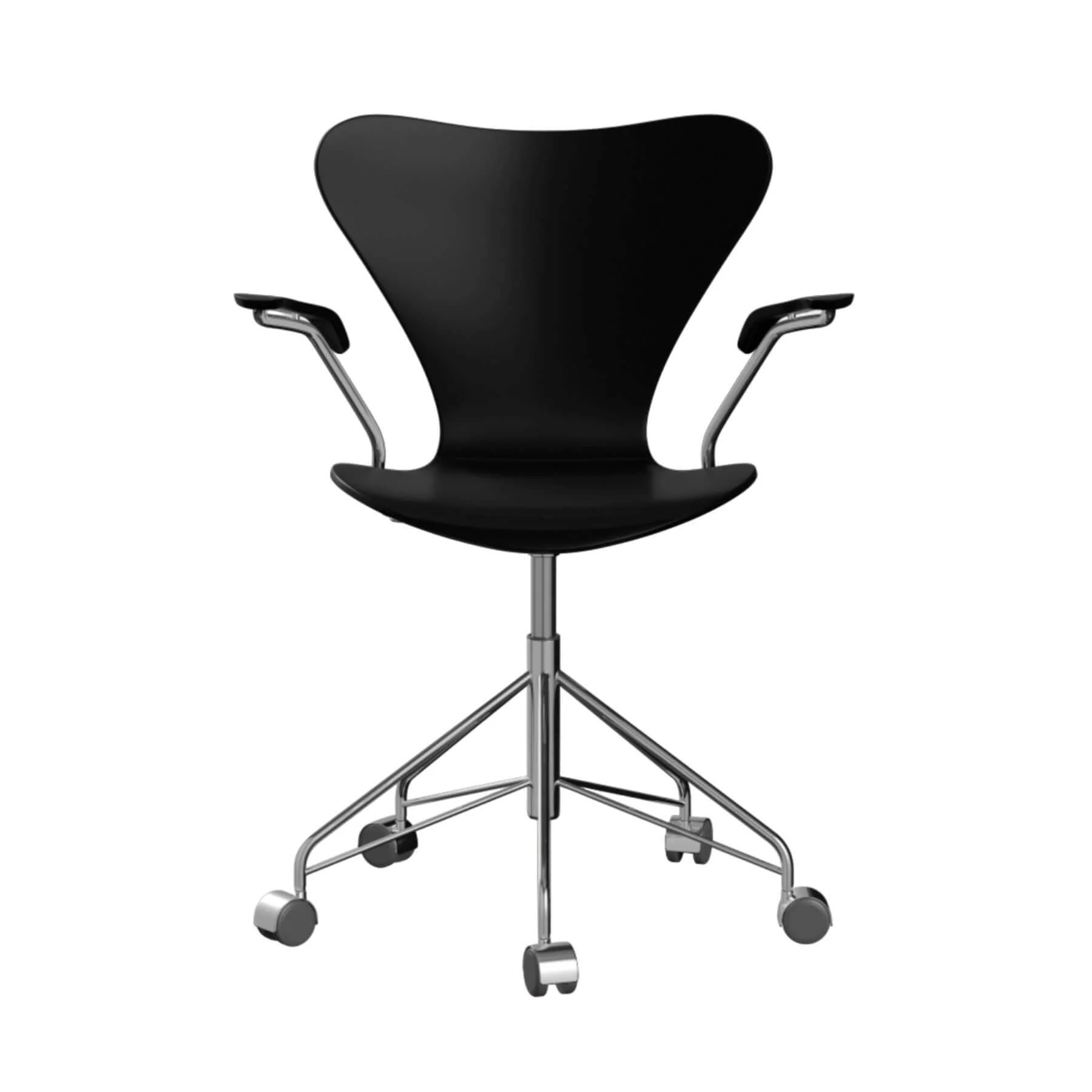 Fritz Hansen Series 7 Swivel Armchair - Image 6