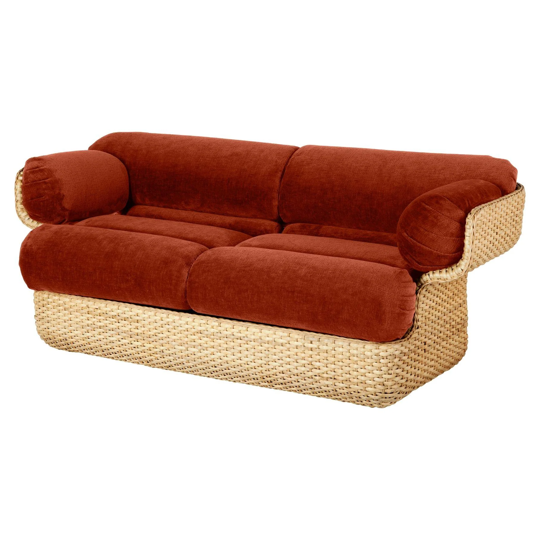 GUBI Basket 2 Seat Sofa - Upholstered - Image 4