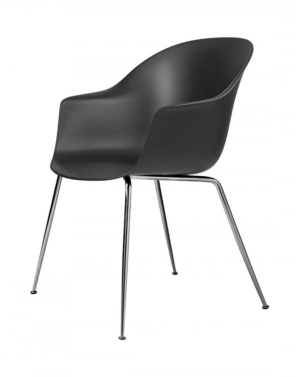 GUBI Bat Dining Chair - Conic Base - Image 14