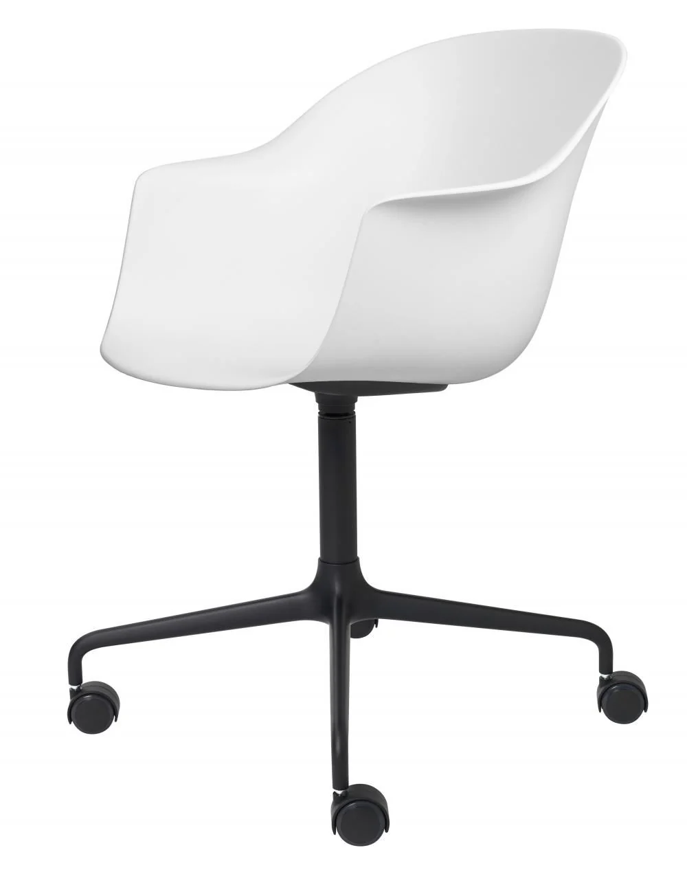 GUBI Bat Meeting Chair - 4 Star Swivel Base with Castors - Image 5