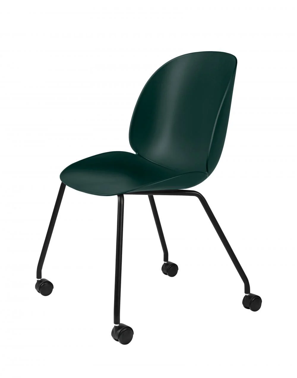 GUBI Beetle Meeting Chair - 4 Legs with Castors - Image 5
