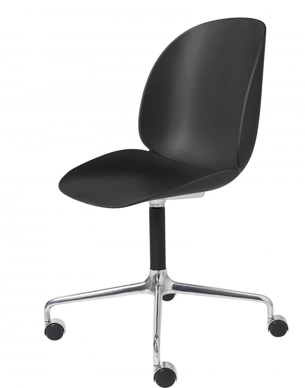 GUBI Beetle Meeting Chair - 4 Star Swivel Base with Castors - Image 4
