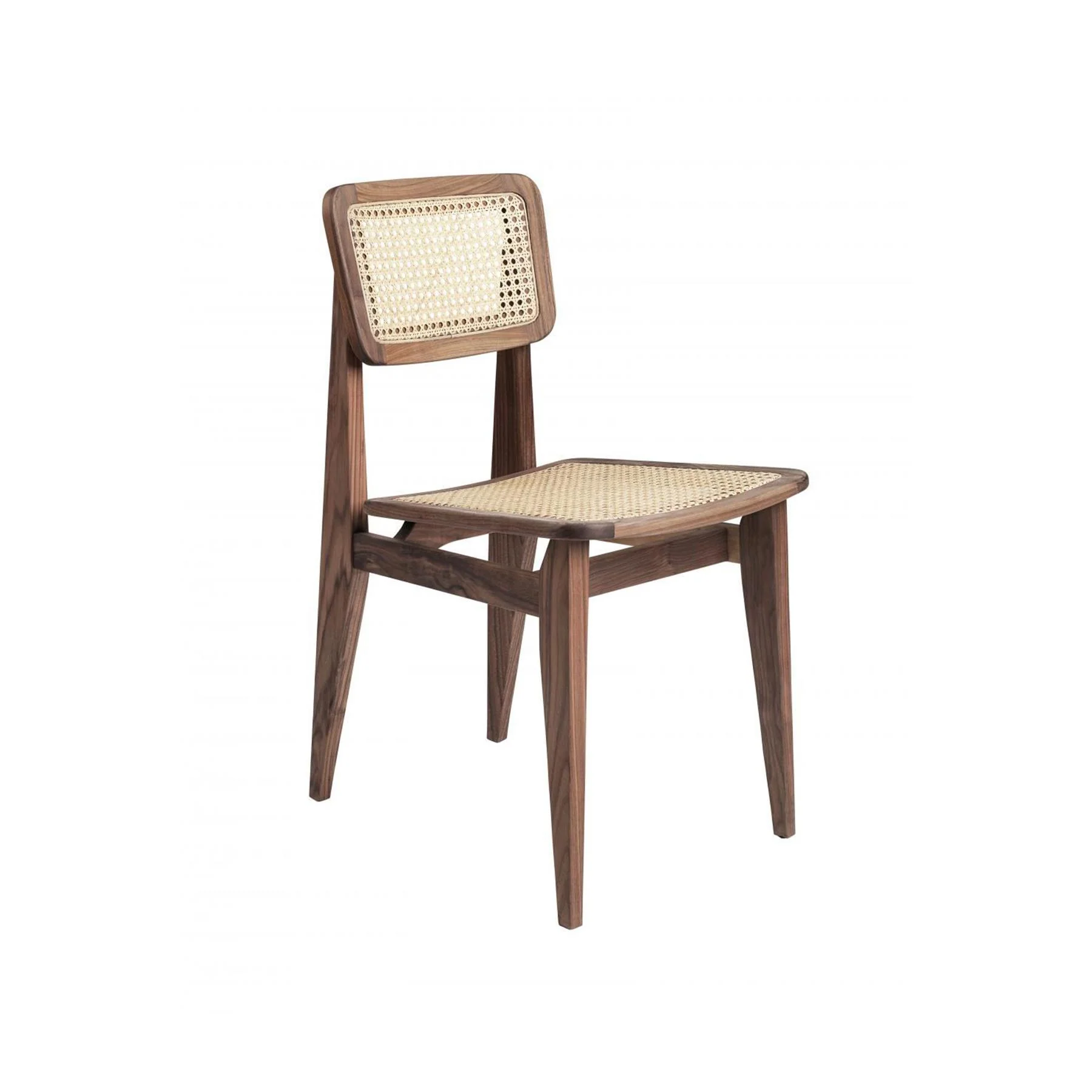 GUBI C-Chair Dining Chair - Cane Seat - Image 4