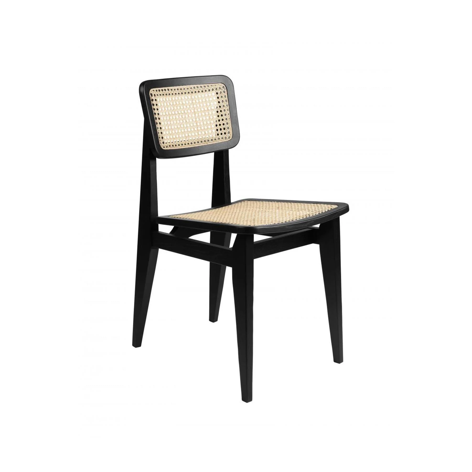 GUBI C-Chair Dining Chair - Cane Seat - Image 5