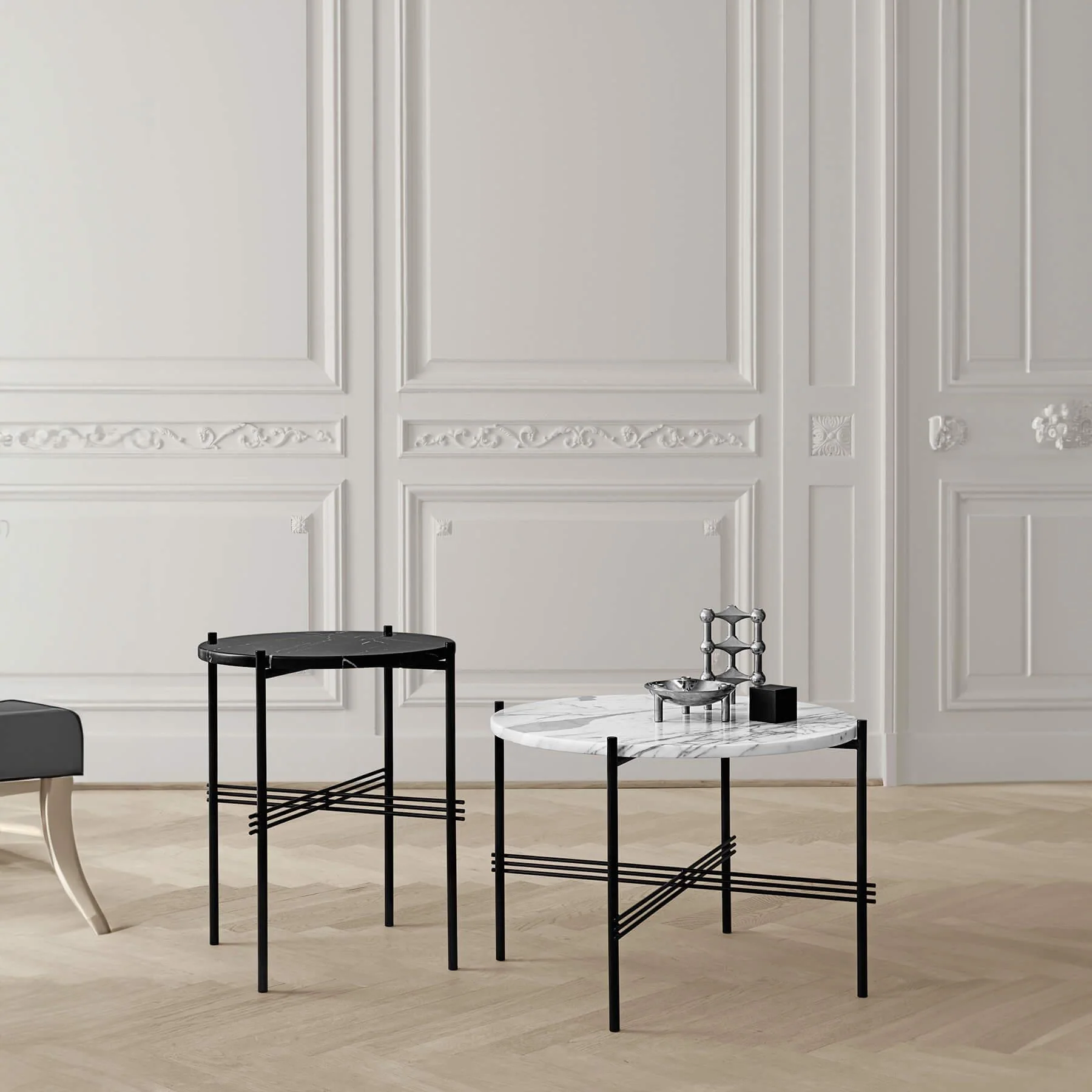 GUBI TS Coffee Table - Black Base - Image 3
