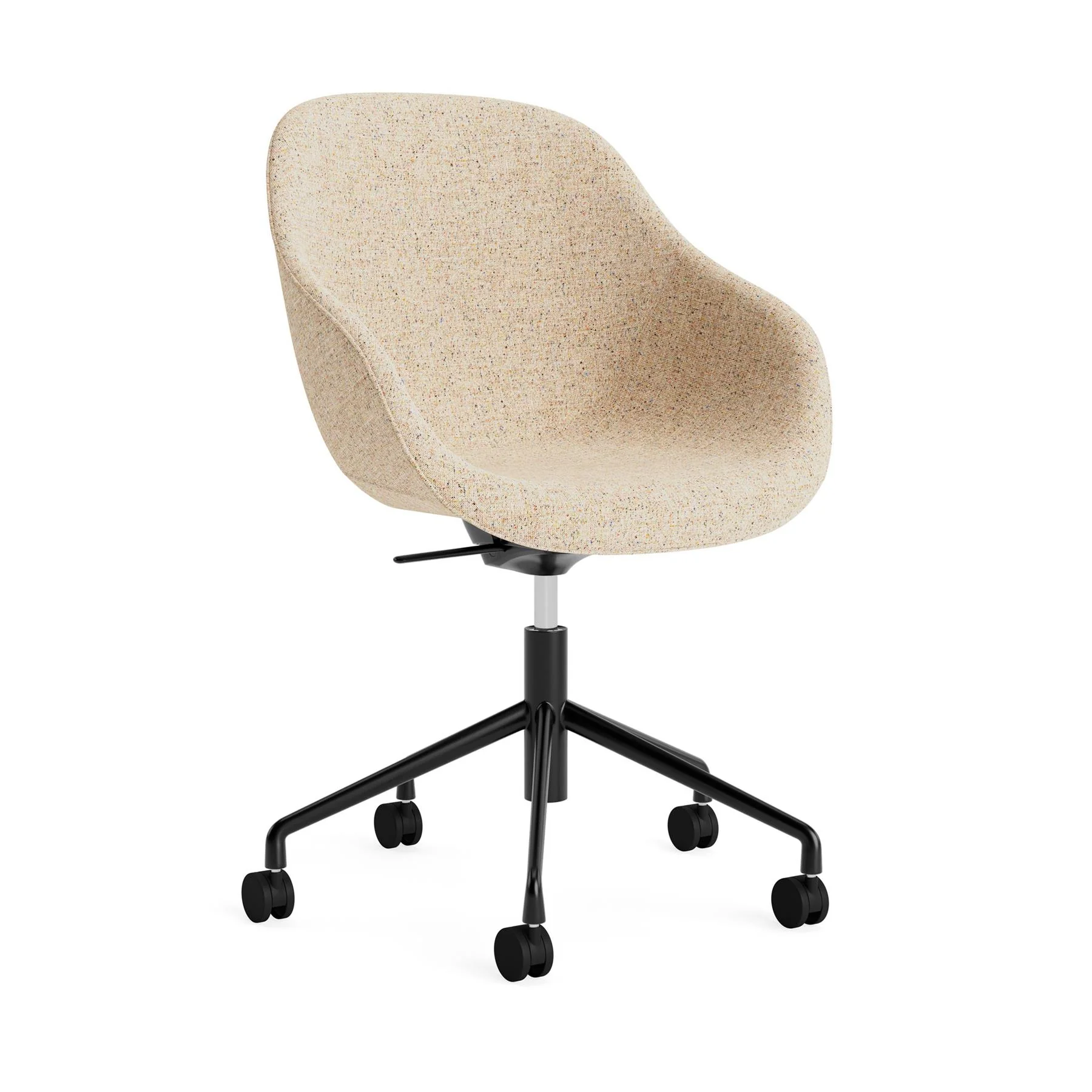 HAY AAC 155 Chair, Soft Upholstery with 5 Star Swivel Base Tilt Gas Lift Wheel Base - Image 15