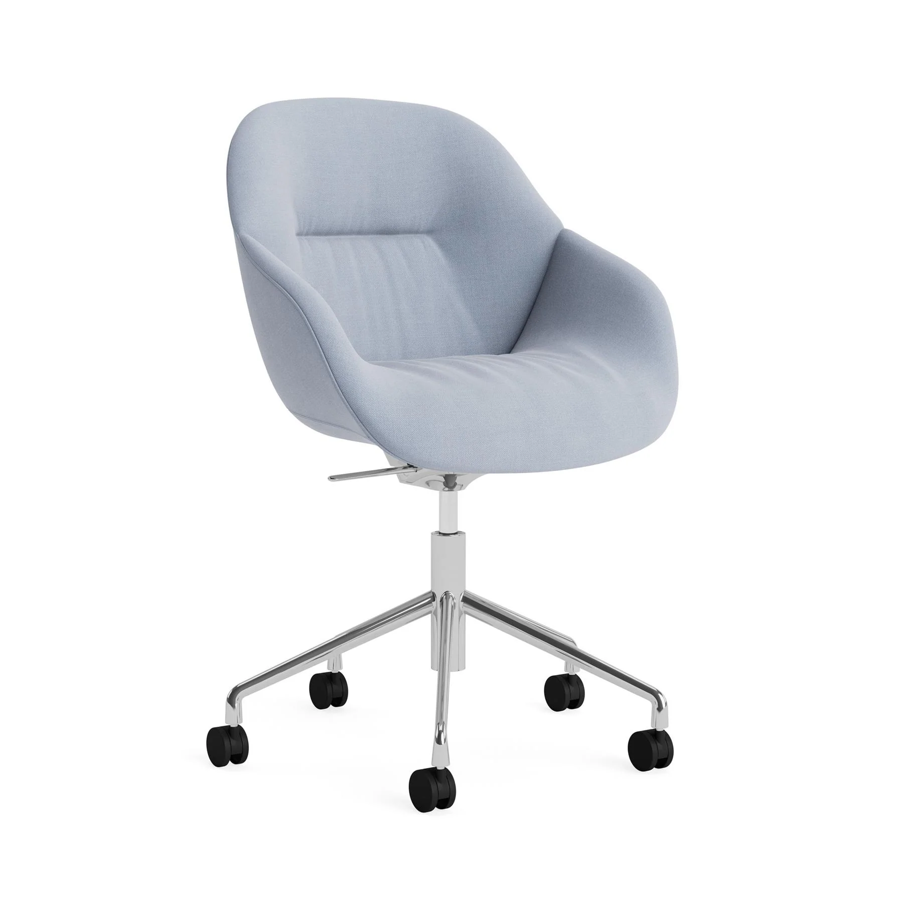 HAY AAC 155 Chair, Soft Upholstery with 5 Star Swivel Base Tilt Gas Lift Wheel Base - Image 20