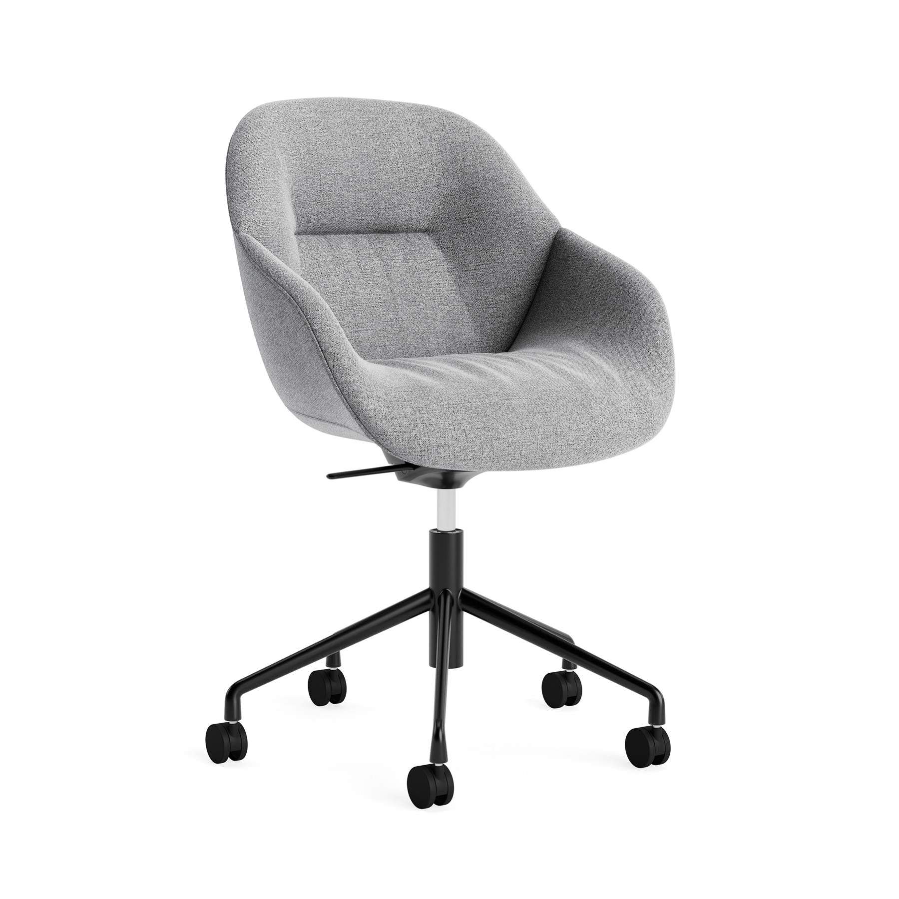 HAY AAC 155 Chair, Soft Upholstery with 5 Star Swivel Base Tilt Gas Lift Wheel Base - Image 22