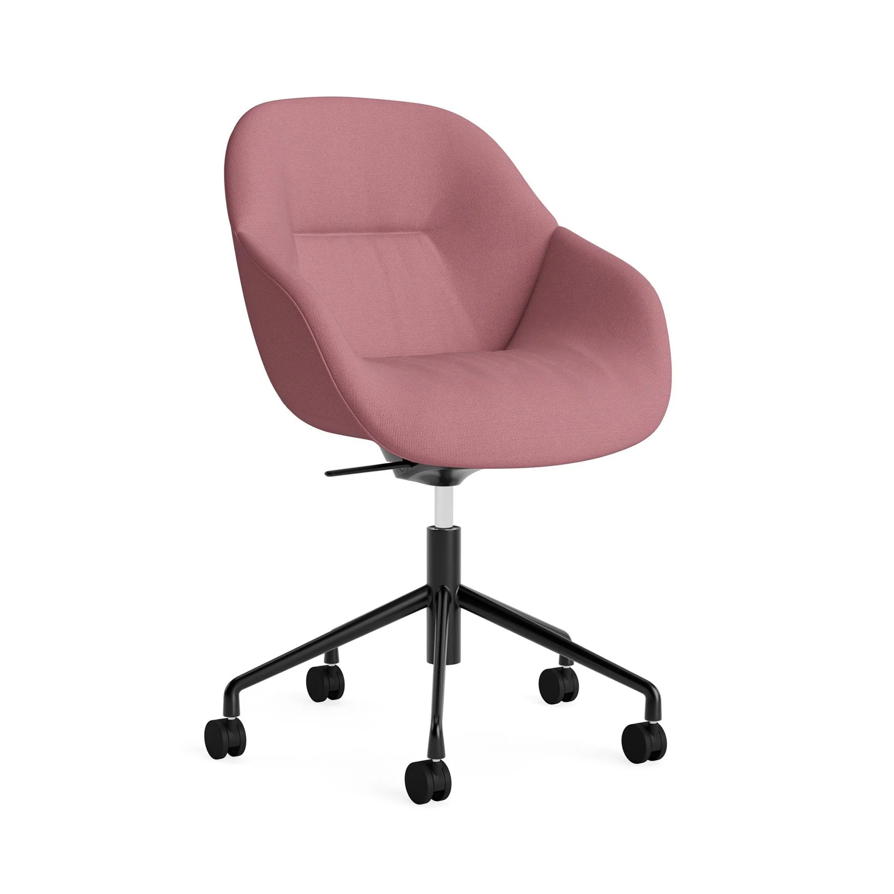 HAY AAC 155 Chair, Soft Upholstery with 5 Star Swivel Base Tilt Gas Lift Wheel Base - Image 36