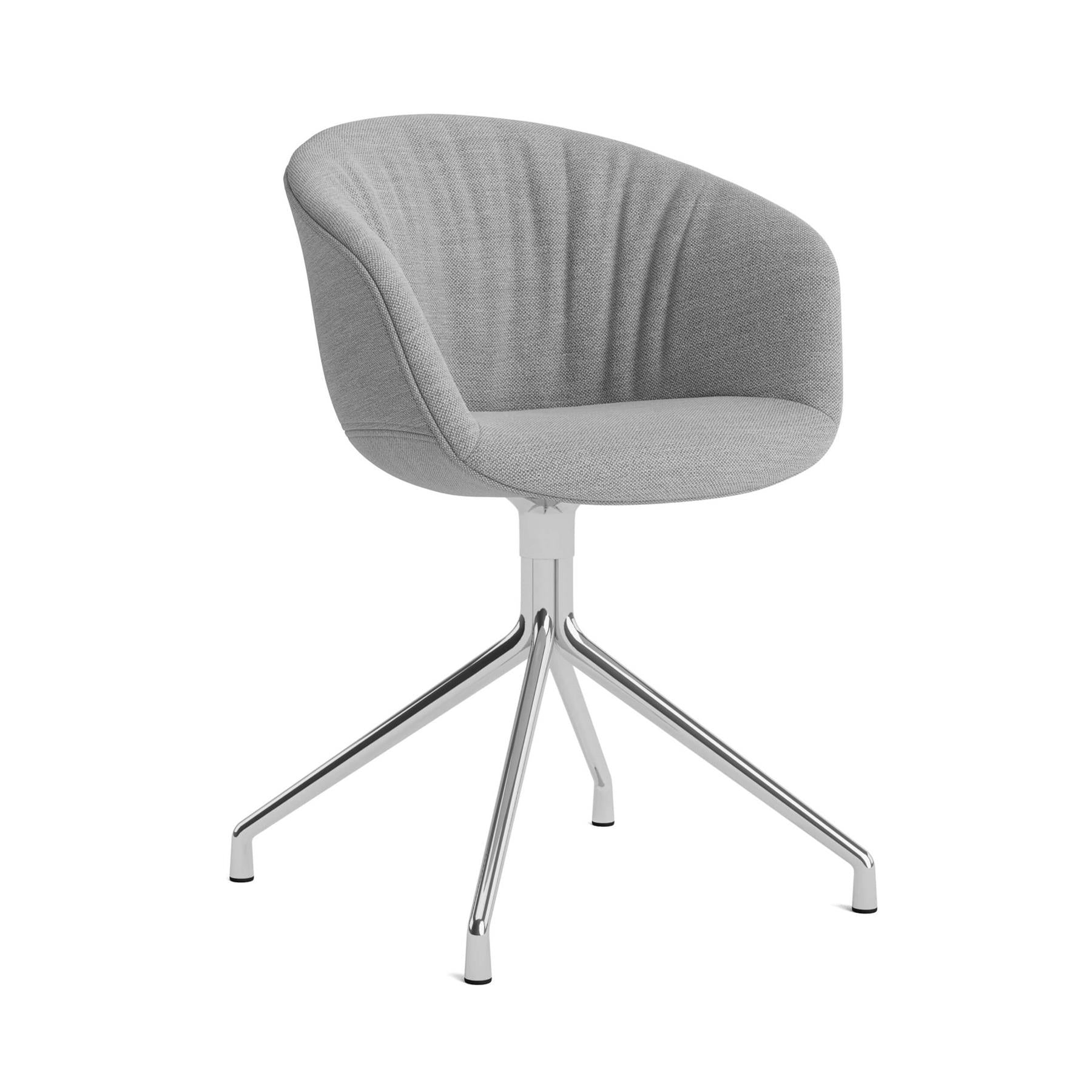 HAY AAC 20 Chair, Soft Upholstery 4 Star Swivel Base Standard Glider - Image 25
