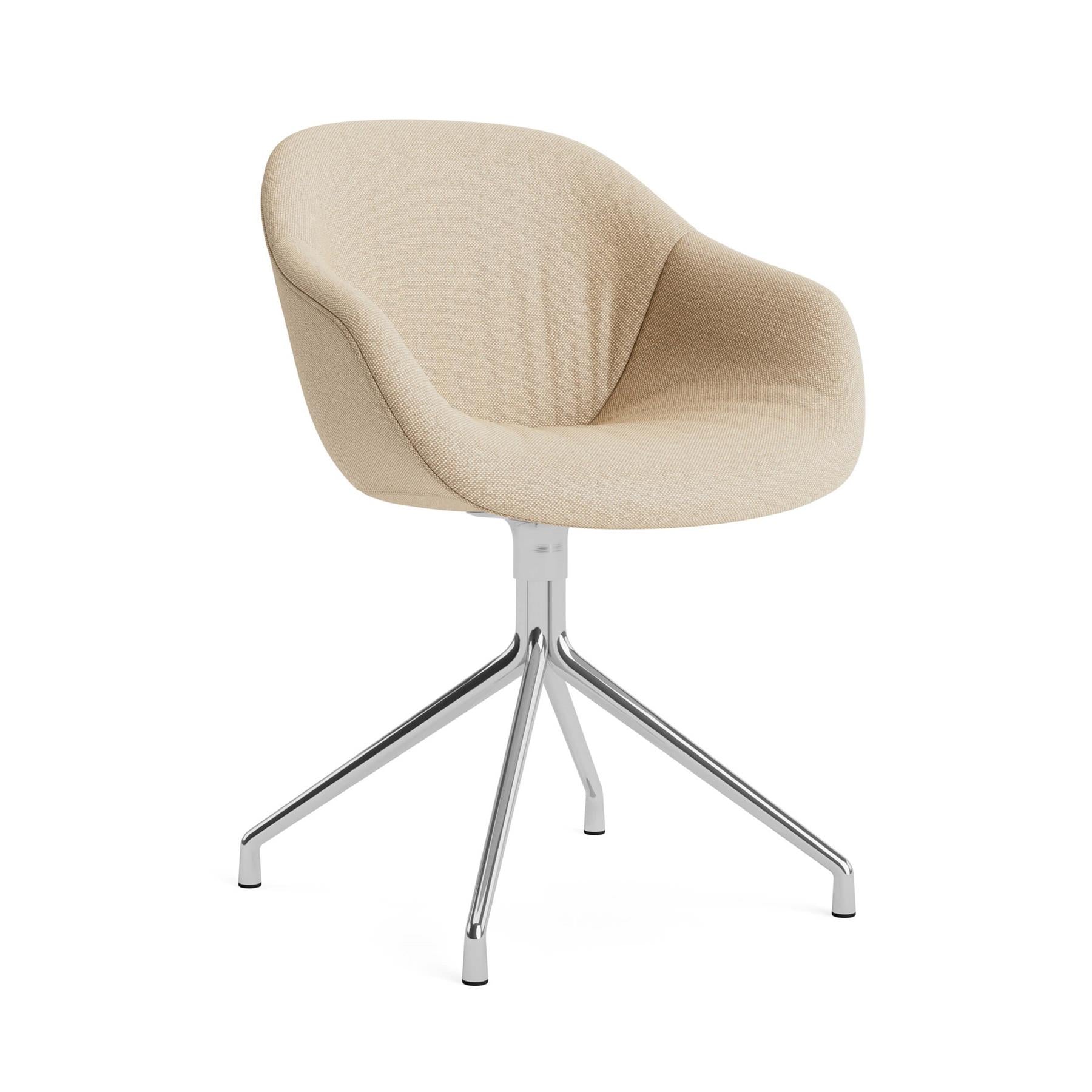 HAY AAC 221 Chair, Soft Upholstery 4 Star Swivel Base Standard Glider - Image 17