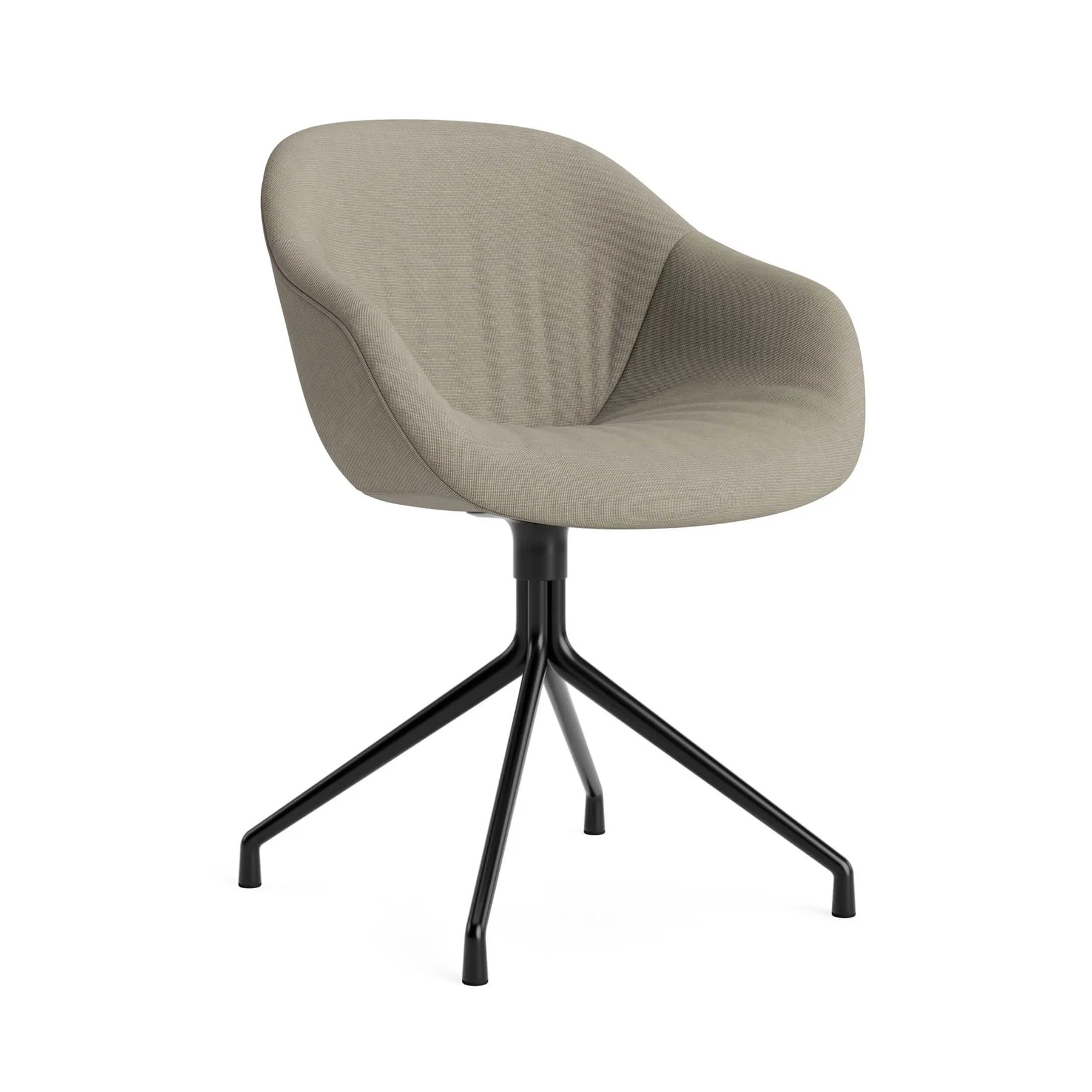 HAY AAC 221 Chair, Soft Upholstery 4 Star Swivel Base Standard Glider - Image 26