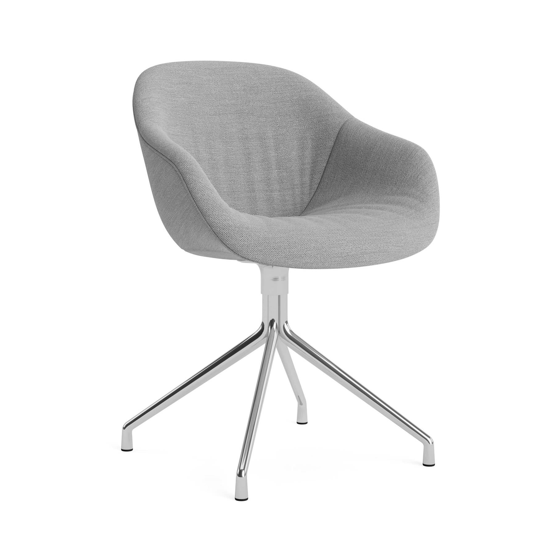 HAY AAC 221 Chair, Soft Upholstery 4 Star Swivel Base Standard Glider - Image 27