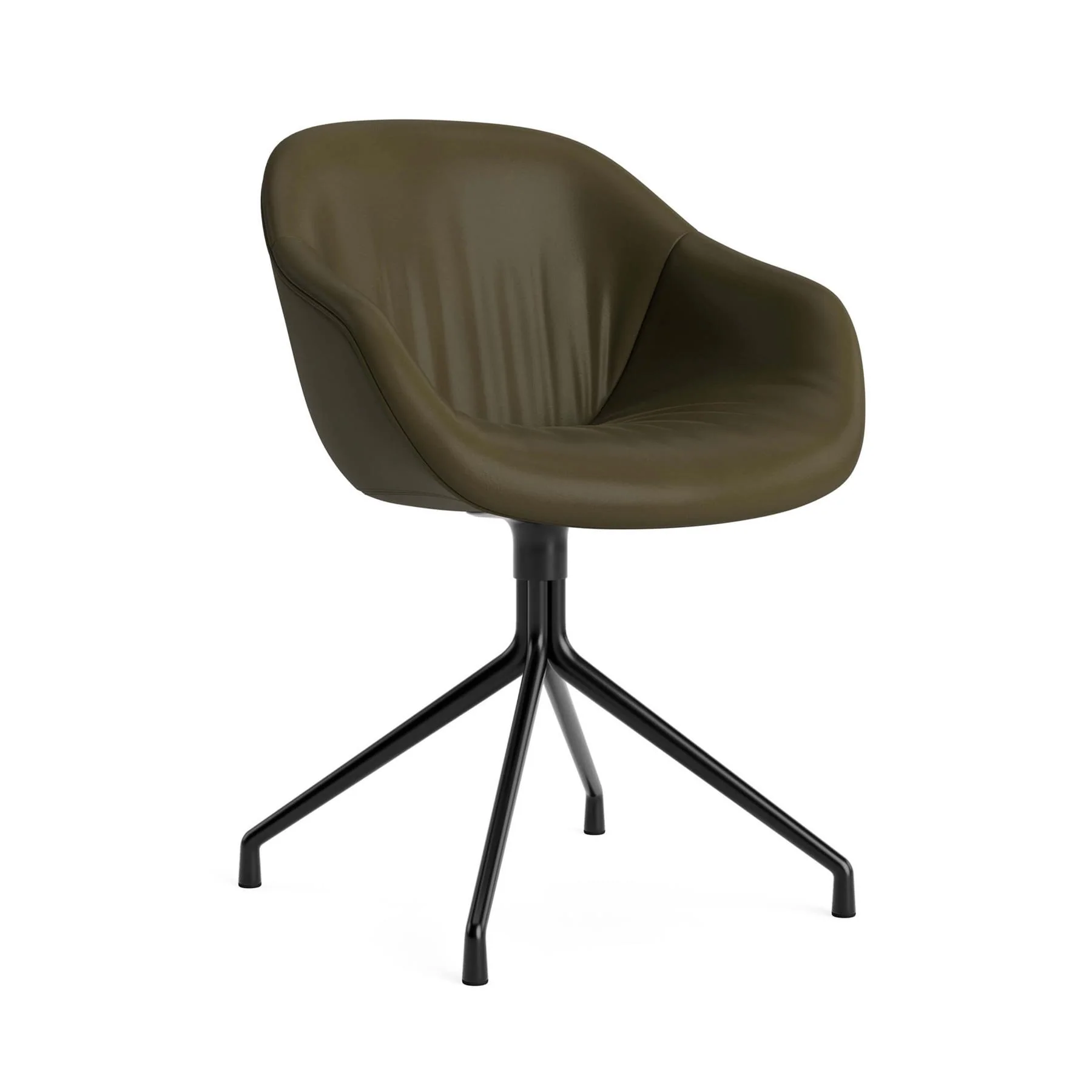 HAY AAC 221 Chair, Soft Upholstery 4 Star Swivel Base Standard Glider - Image 5