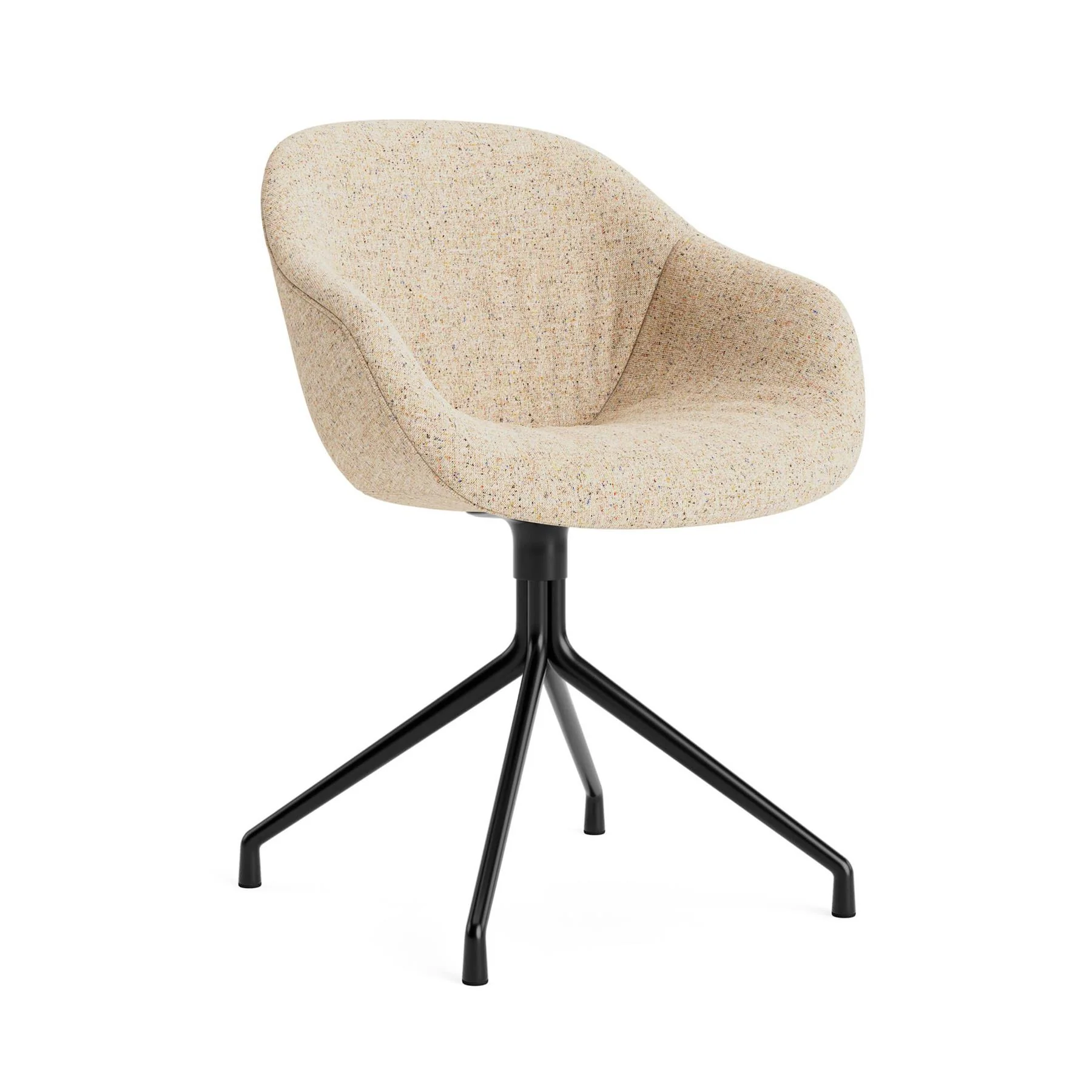 HAY AAC 221 Chair, Soft Upholstery 4 Star Swivel Base Standard Glider - Image 9