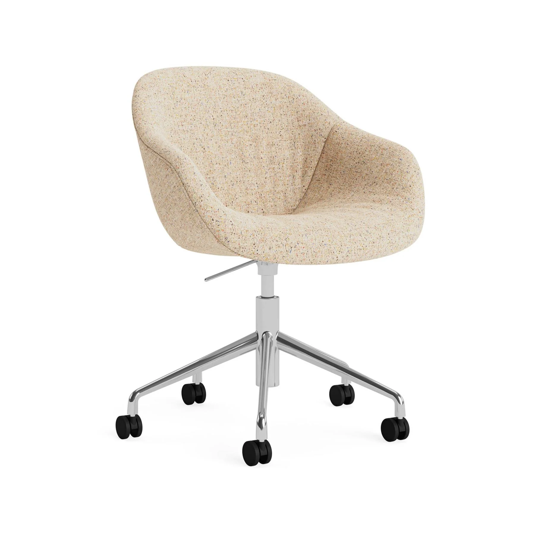 HAY AAC 253 Chair, Soft Upholstery - 5 Star Swivel Base, Gas Lift and Wheels - Image 22