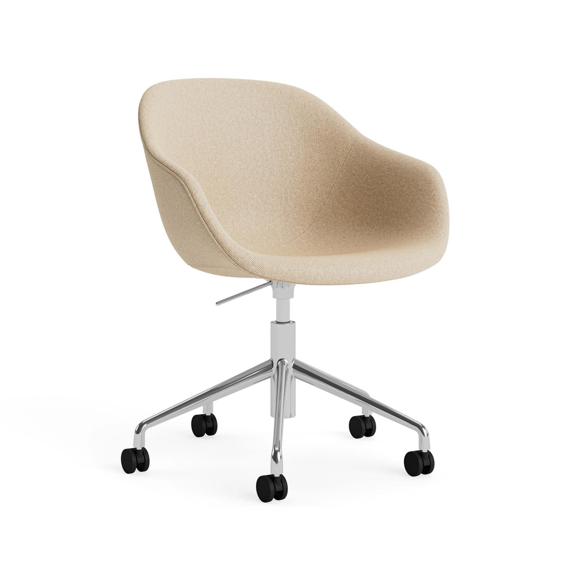 HAY AAC 253 Chair, Upholstered - 5 Star Swivel Base, Gas Lift and Wheels - Image 22