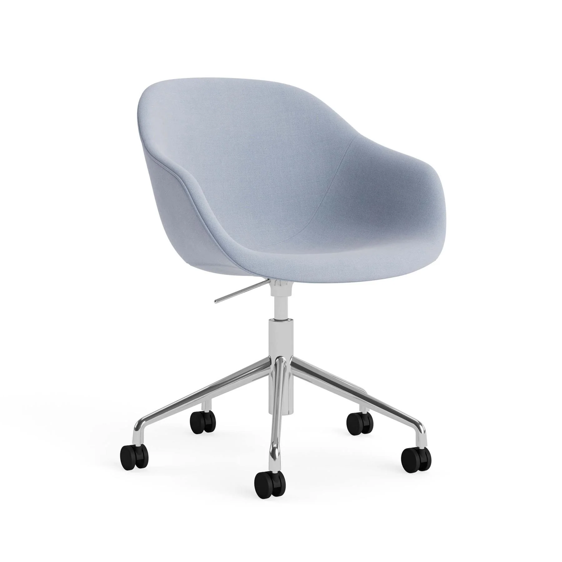 HAY AAC 253 Chair, Upholstered - 5 Star Swivel Base, Gas Lift and Wheels - Image 28