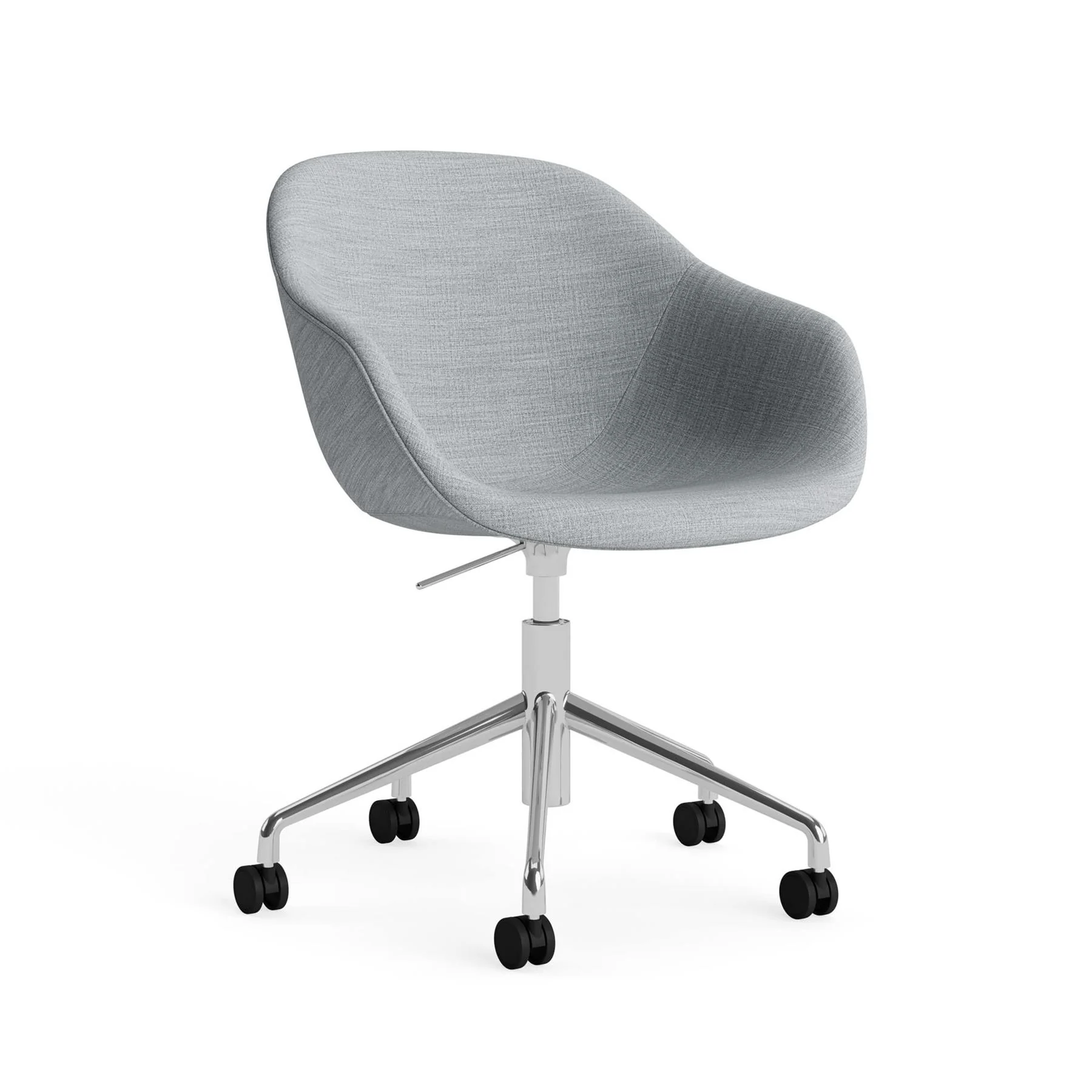 HAY AAC 253 Chair, Upholstered - 5 Star Swivel Base, Gas Lift and Wheels - Image 30