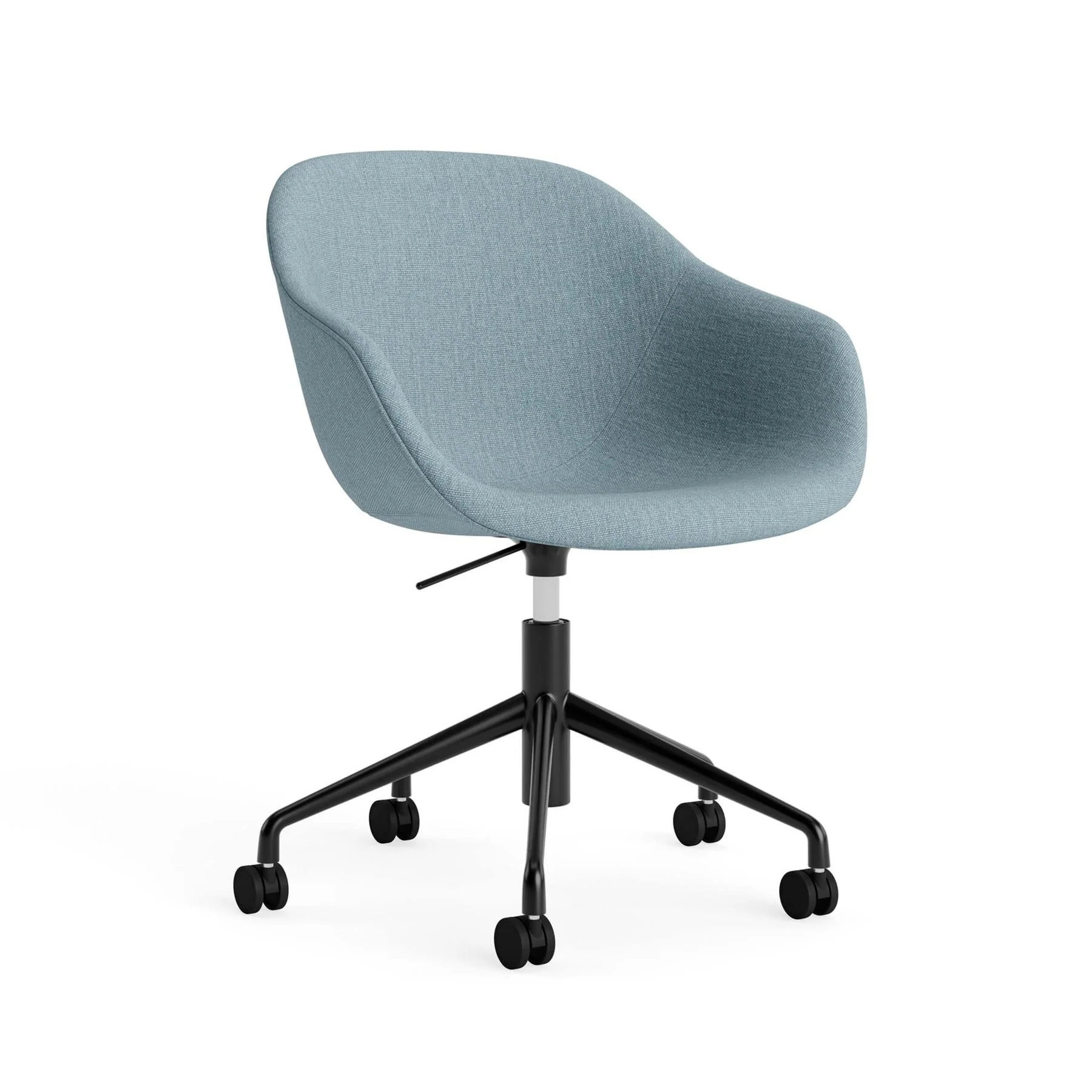 HAY AAC 253 Chair, Upholstered - 5 Star Swivel Base, Gas Lift and Wheels - Image 6