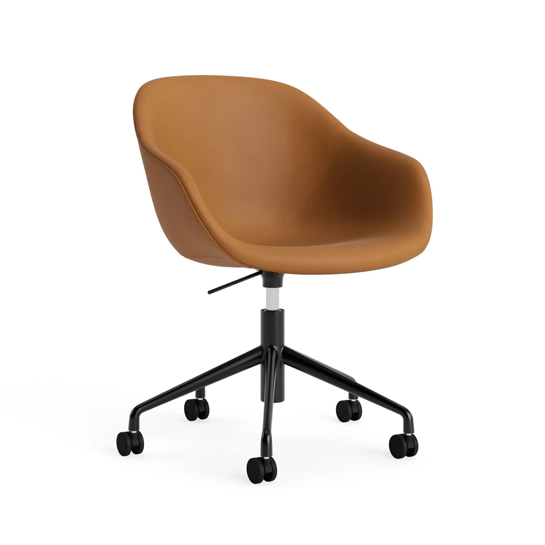 HAY AAC 253 Chair, Upholstered - 5 Star Swivel Base, Gas Lift and Wheels - Image 7