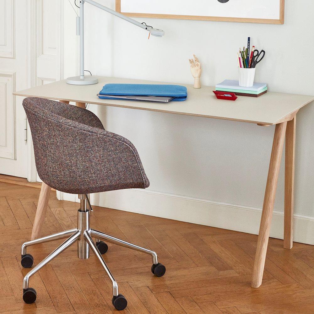 HAY AAC 53 Chair, Soft Upholstery - 5 Star Swivel Base, Gas Lift and Wheels - Image 4