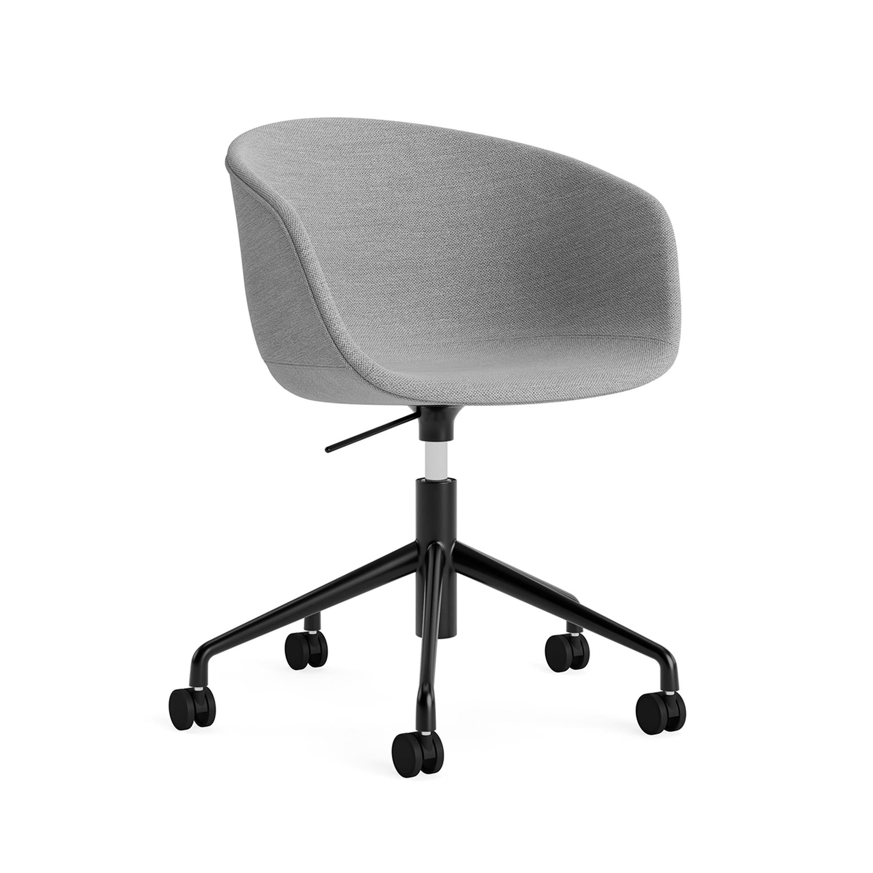 HAY AAC 53 Chair, Upholstered - 5 Star Swivel Base, Gas Lift and Wheels - Image 25