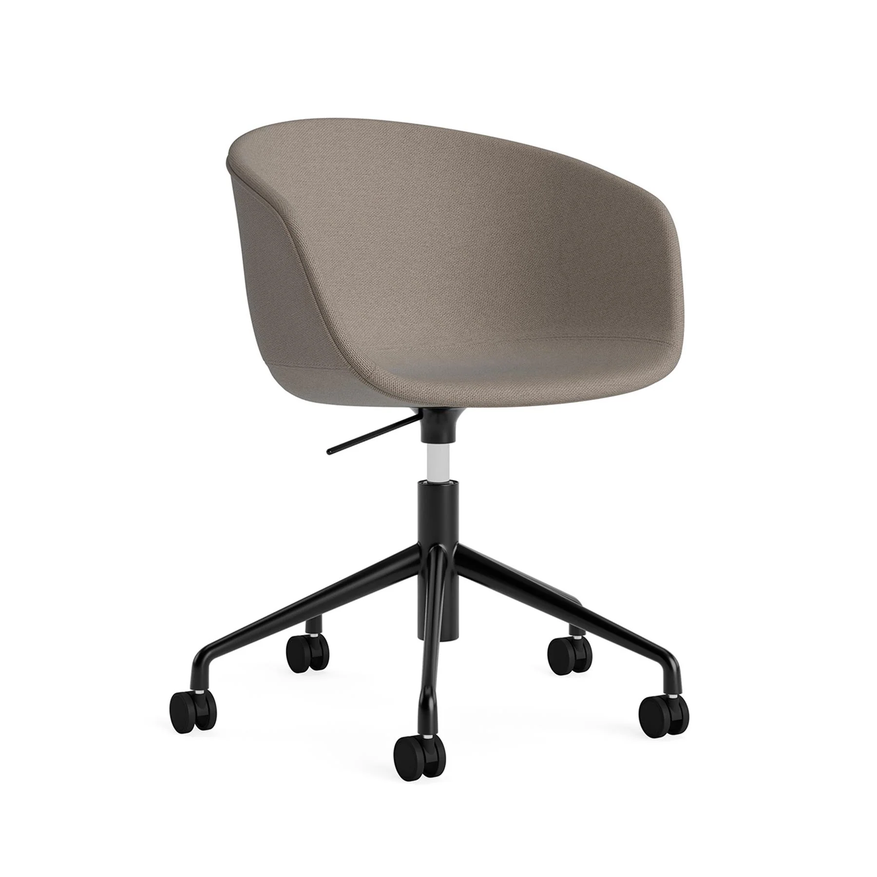 HAY AAC 53 Chair, Upholstered - 5 Star Swivel Base, Gas Lift and Wheels - Image 8