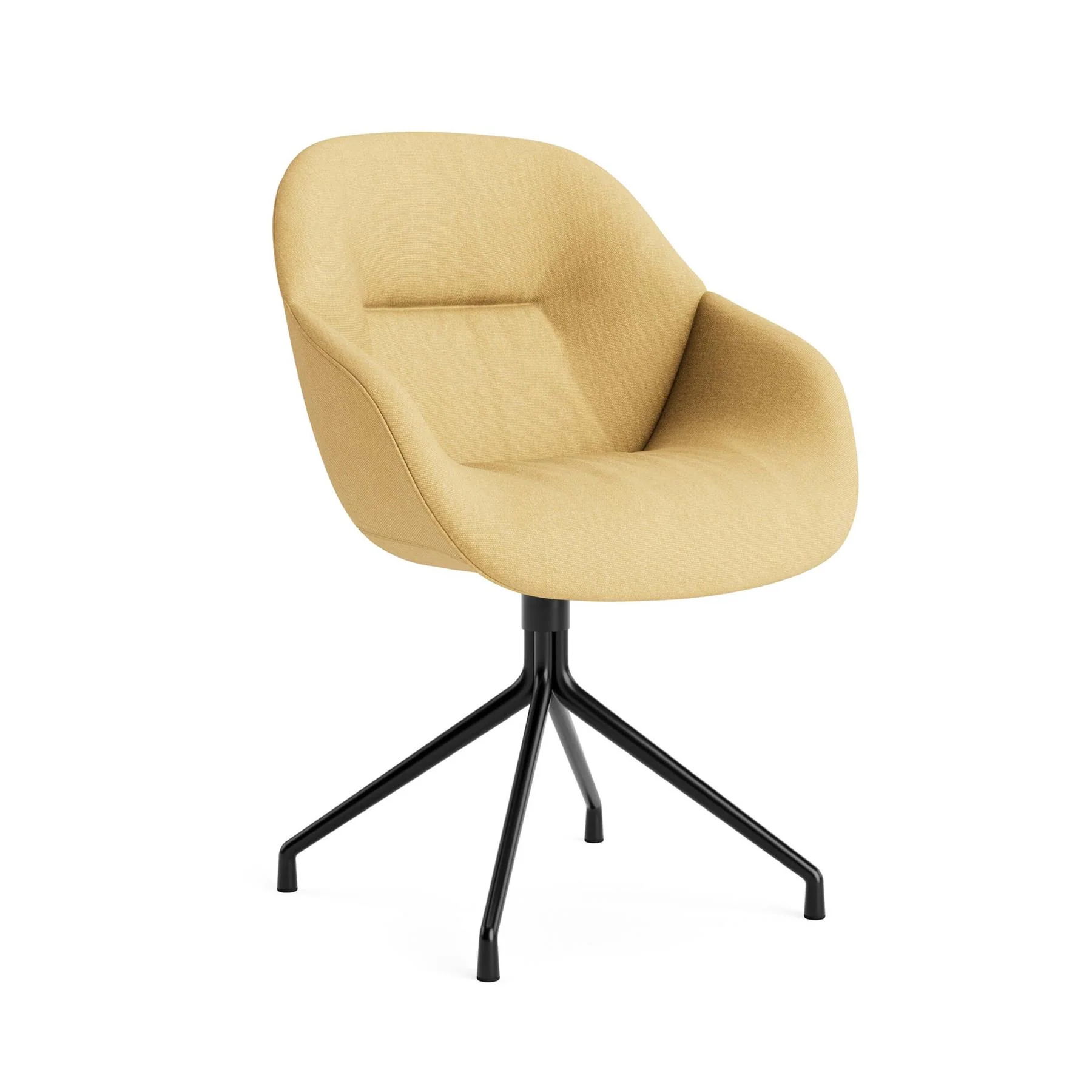 HAY AAC 121 Chair, 4 Star Swivel Base Standard Glider, Soft Upholstery - Image 36